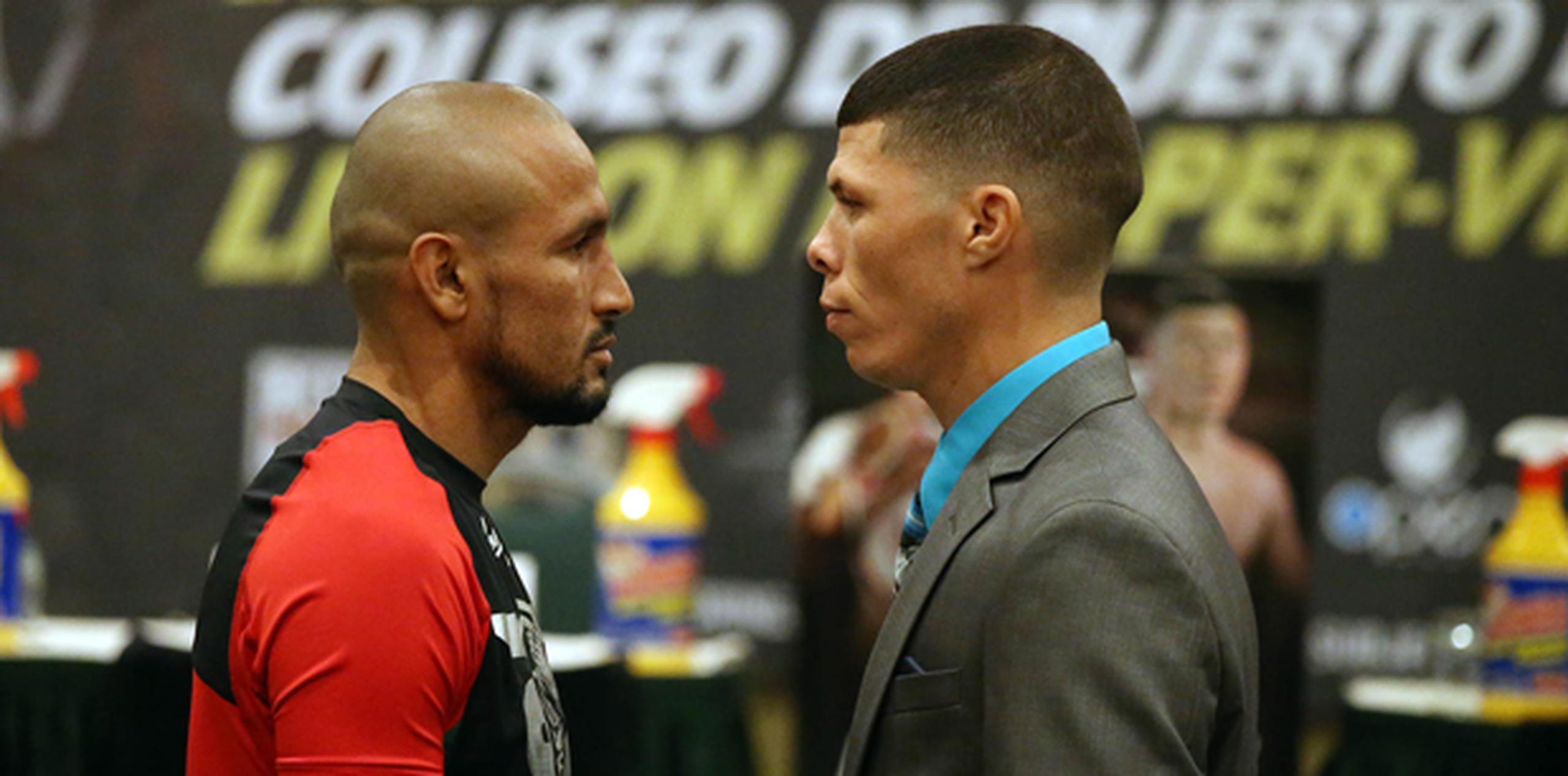 El combate entre Román “Rocky” Martínez y Orlando Salido será el próximo sábado. (david.villafane@gfrmedia.com)