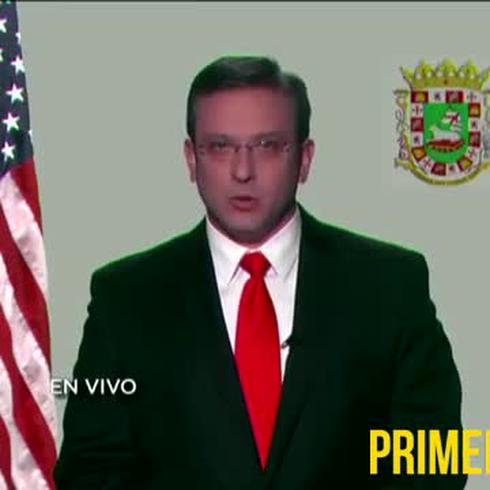 Mensaje del gobernador García Padilla