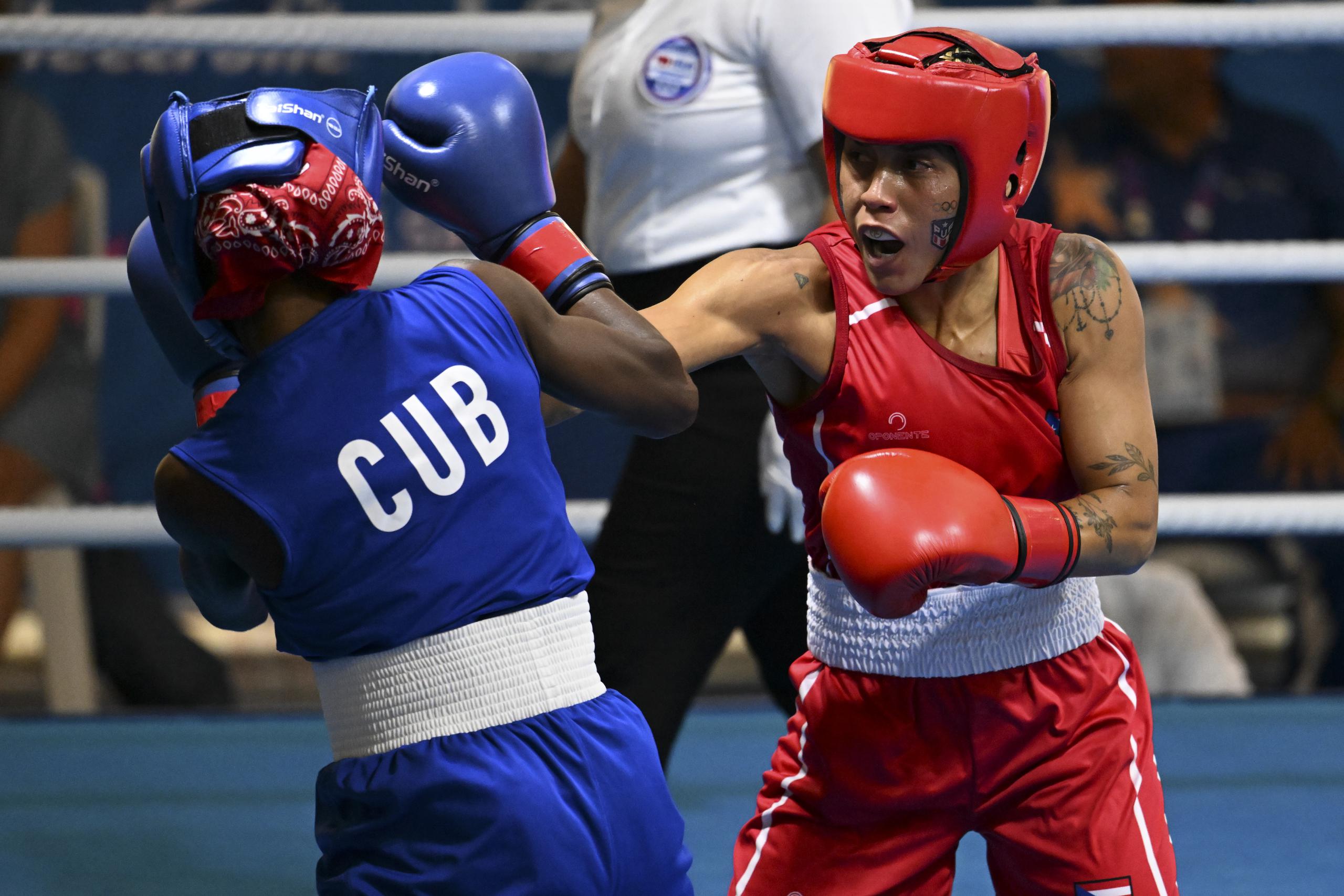 Asheyann Lozada  (derecha) es una de las tres féminas que representarán a Puerto Rico en los Juegos Panamericanos 2023.