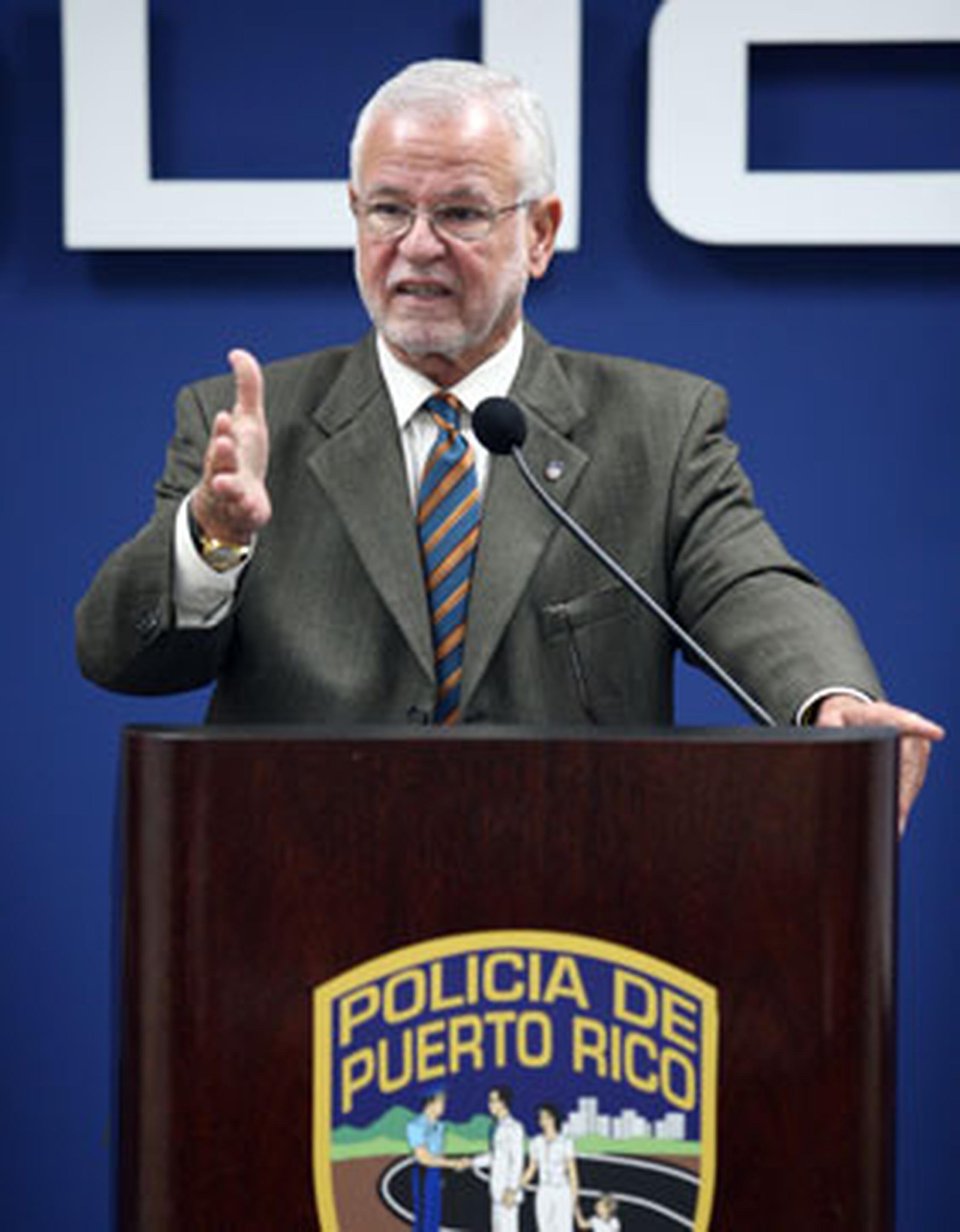 Héctor Pesquera, superintendente de la Policía. (Archivo)