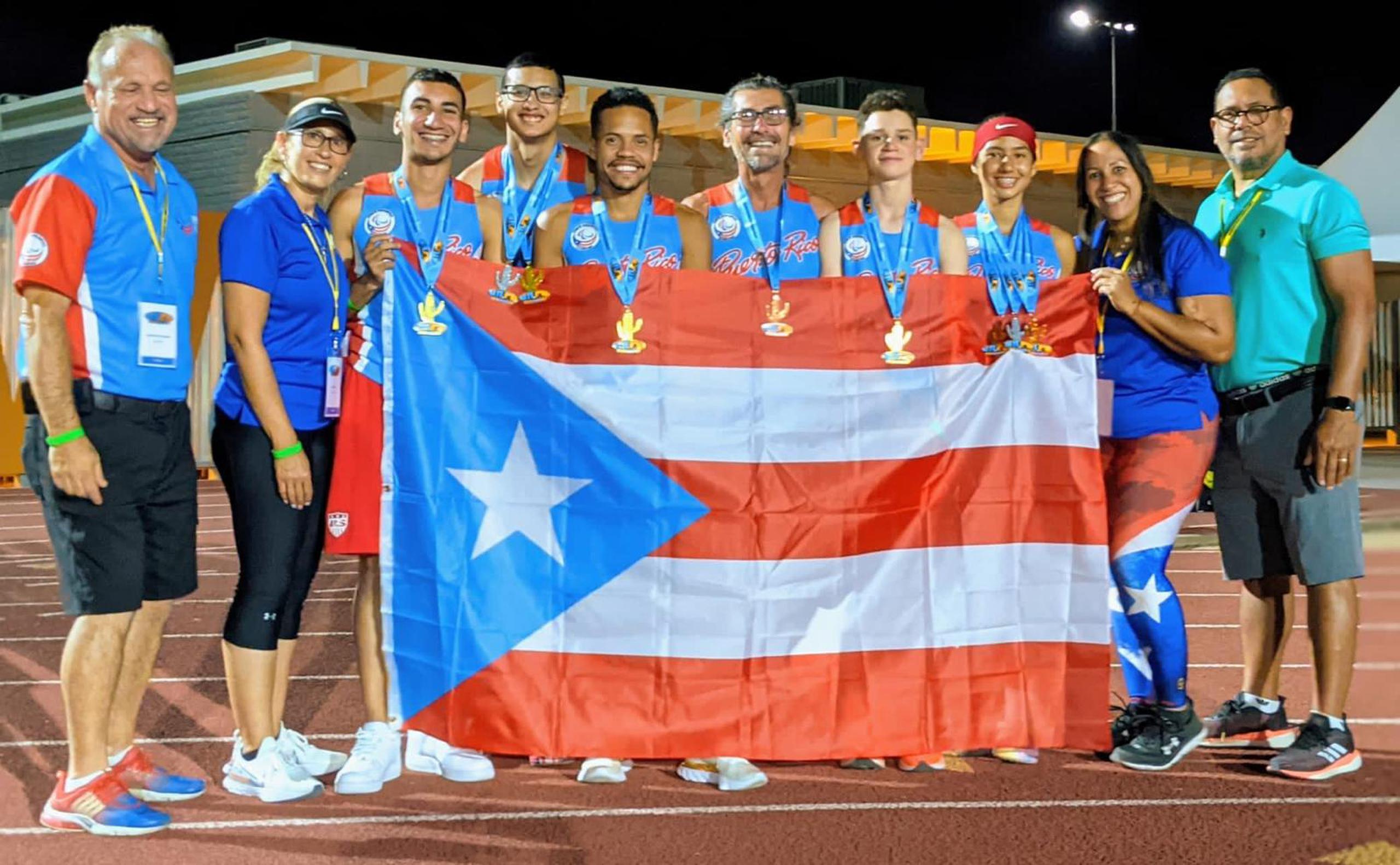 Puerto Rico sumó nueve medallas, cuatro de ellas de oro.