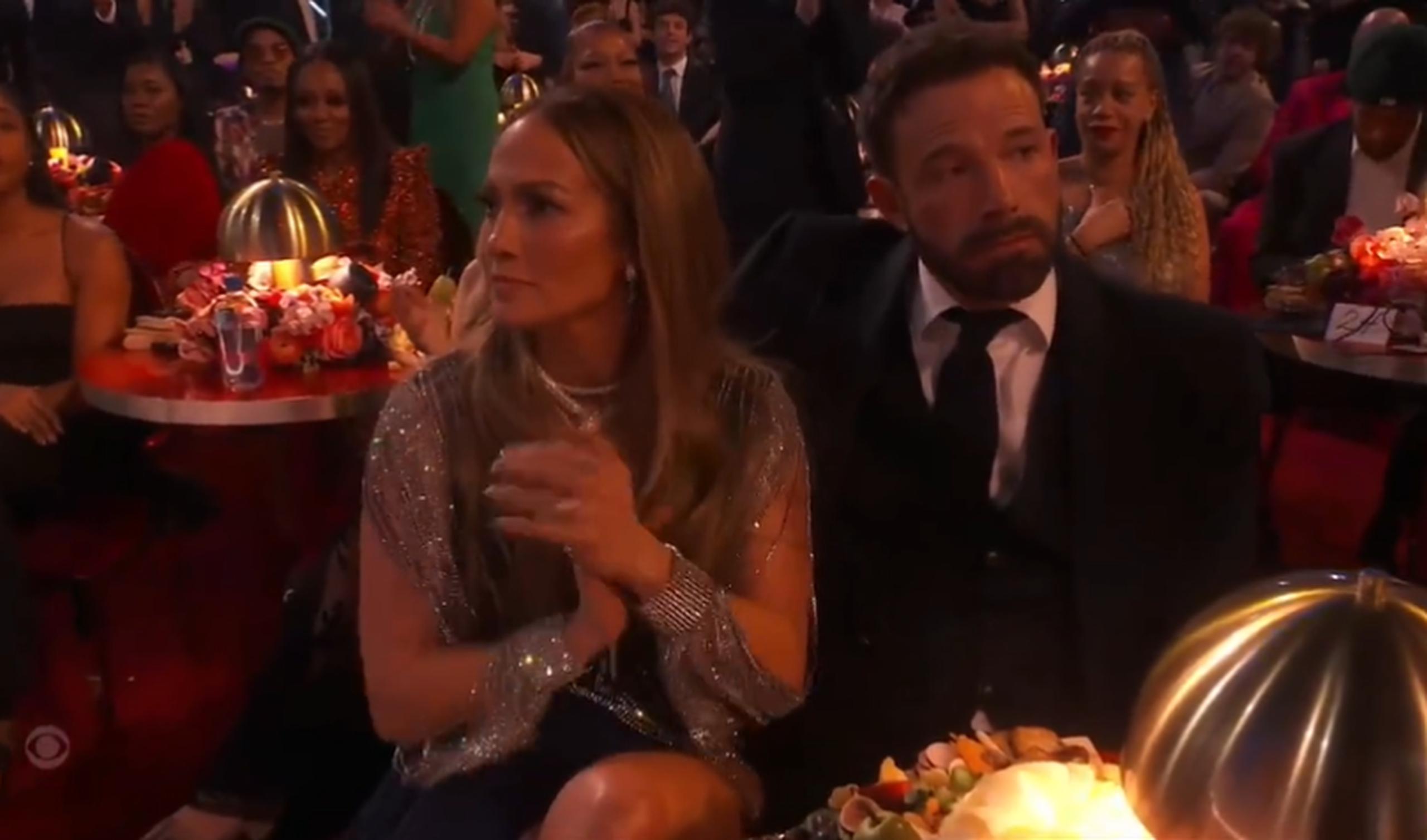 Ben Affleck aseguró que pasó una excelente noche con su esposa, Jennifer López, en los Premios Grammy.