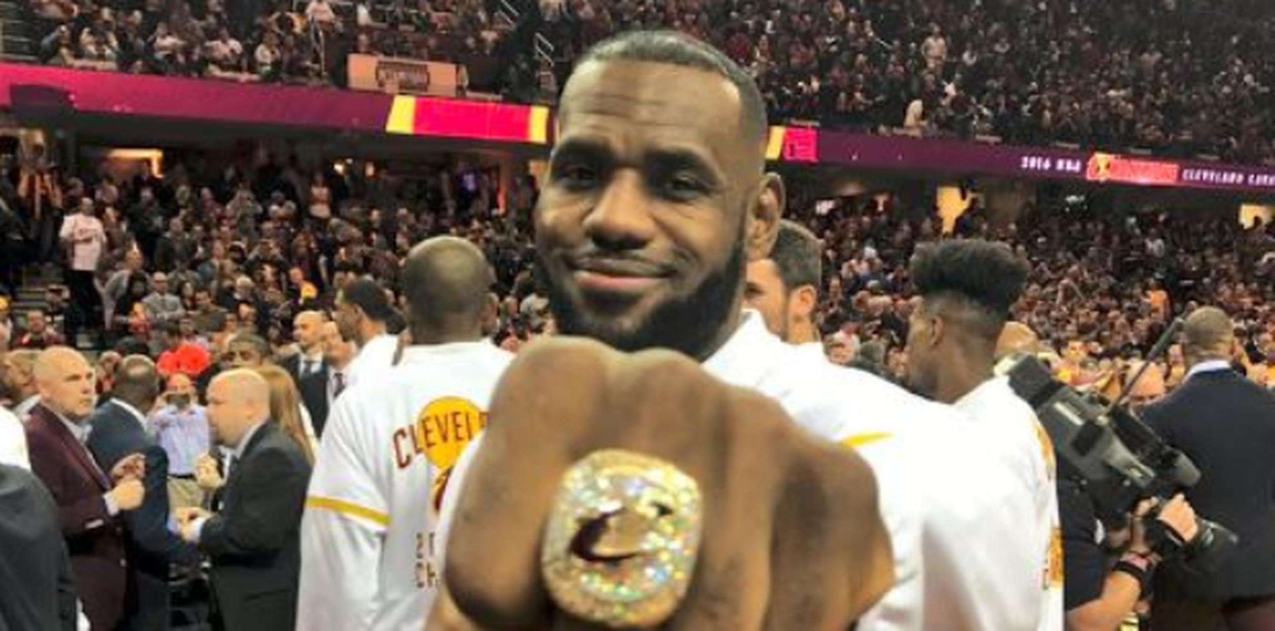 Anillos de campeon discount de lebron james