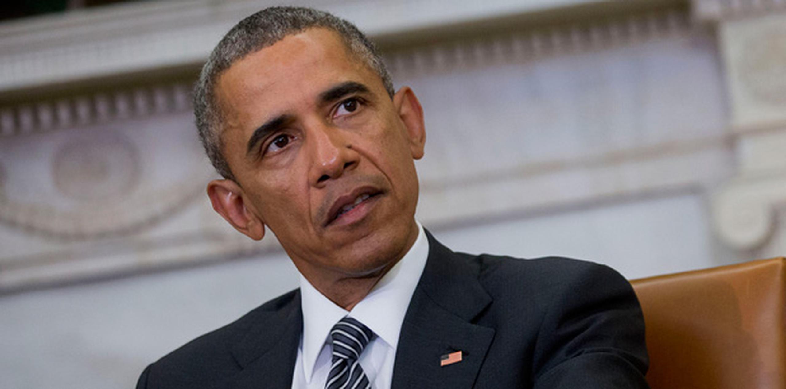 La Casa Blanca dijo en un comunicado que la acción ejecutiva tiene un alcance mayor a la ley de sanciones que emitió Obama en diciembre. (AP)