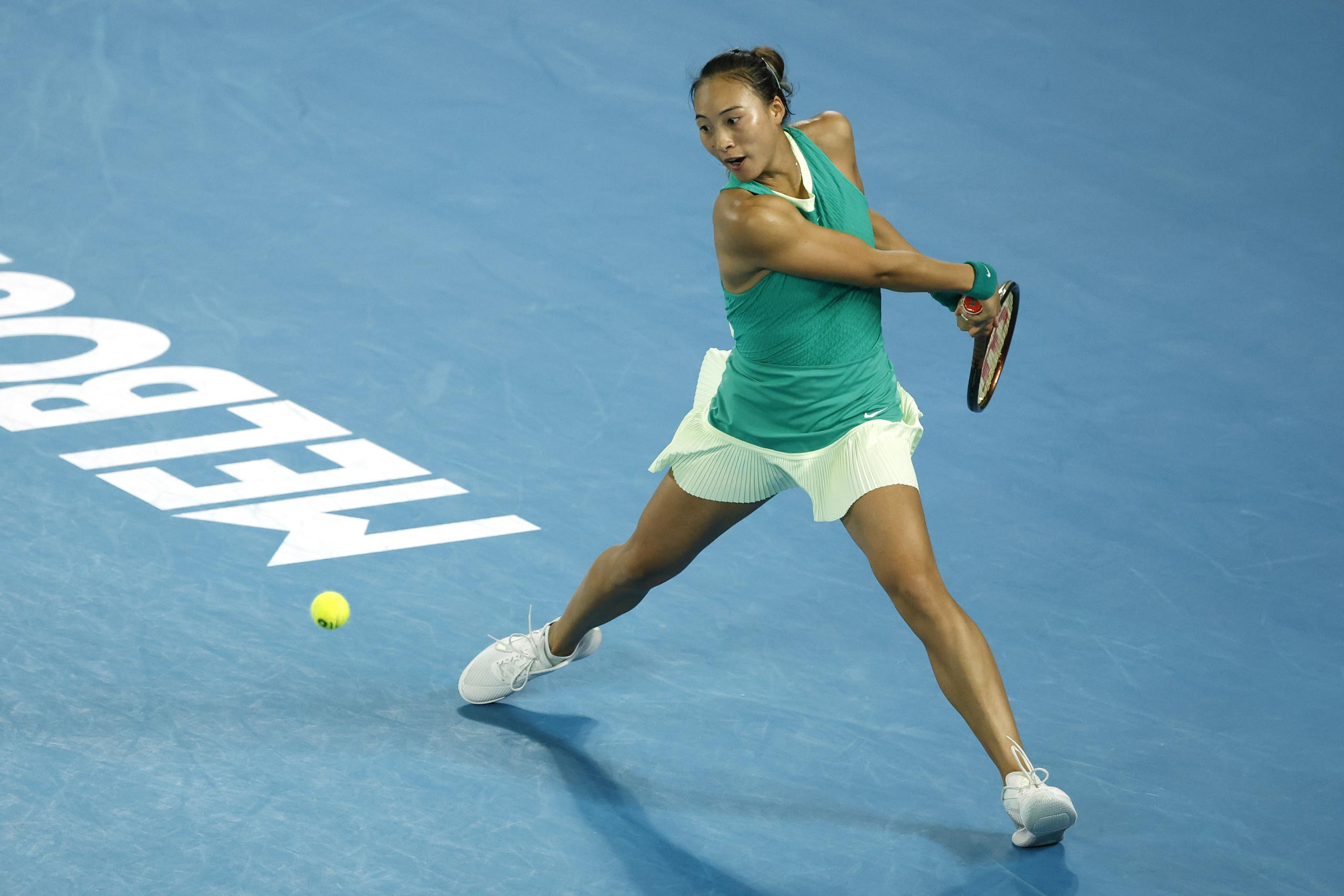 La tenista china Qinwen Zheng derrotó en la semifinal a la ucraniana Dayana Yastremska.