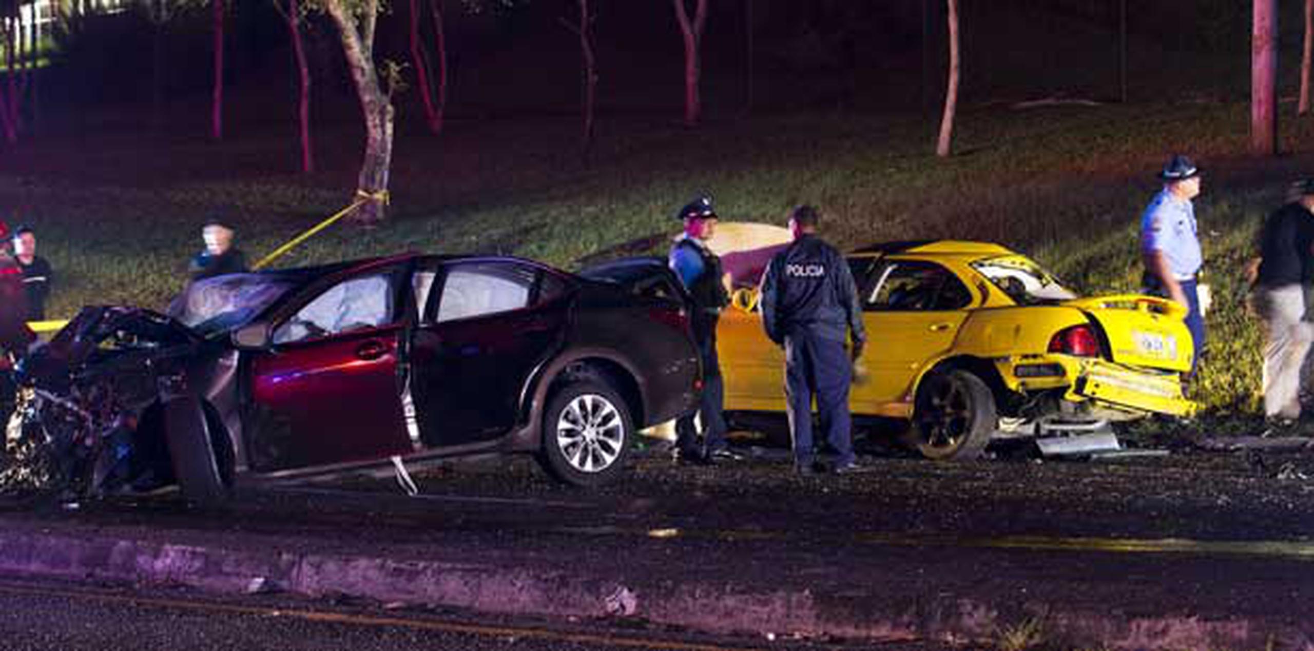 El accidente ocurrió en el semáforo que ubica frente a la compañíaa Avon en la carretera PR-1 en Caguas.(tonito.zayas@gfrmedia.com)