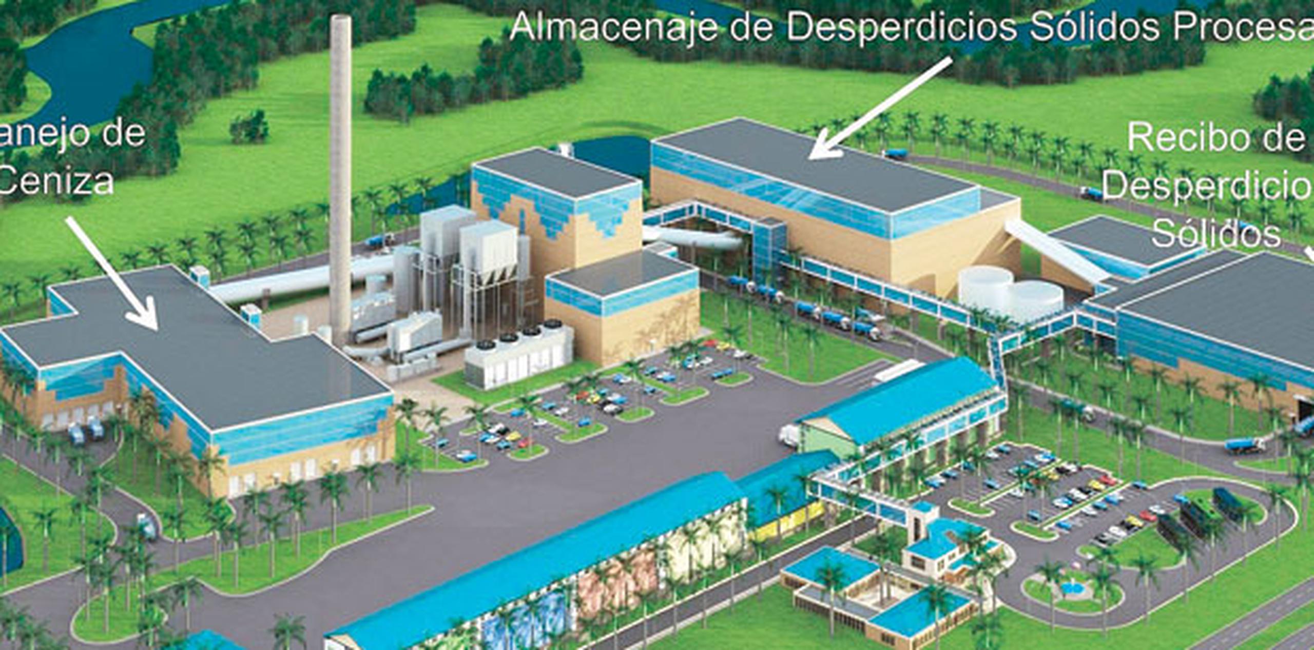 La planta que propone Energy Answers para Arecibo tendrá la capacidad de procesar unas 2,100 toneladas de basura diarias. (Archivo)