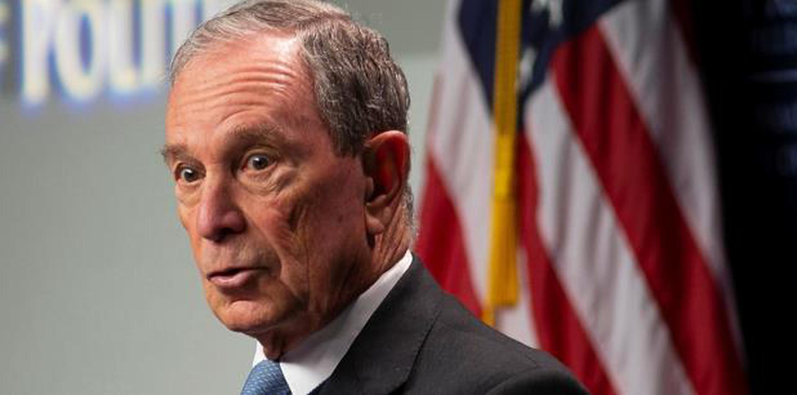 En las últimas semanas, Bloomberg ya había llevado a cabo gestiones para poder aparecer en las papeletas en varios estados, pero hasta este domingo no había dado el paso al frente que lo convierte en un candidato oficial. (EFE)