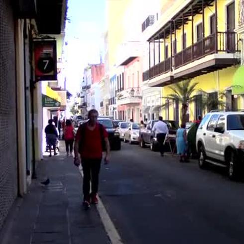 Culecos con el Viejo San Juan peatonal