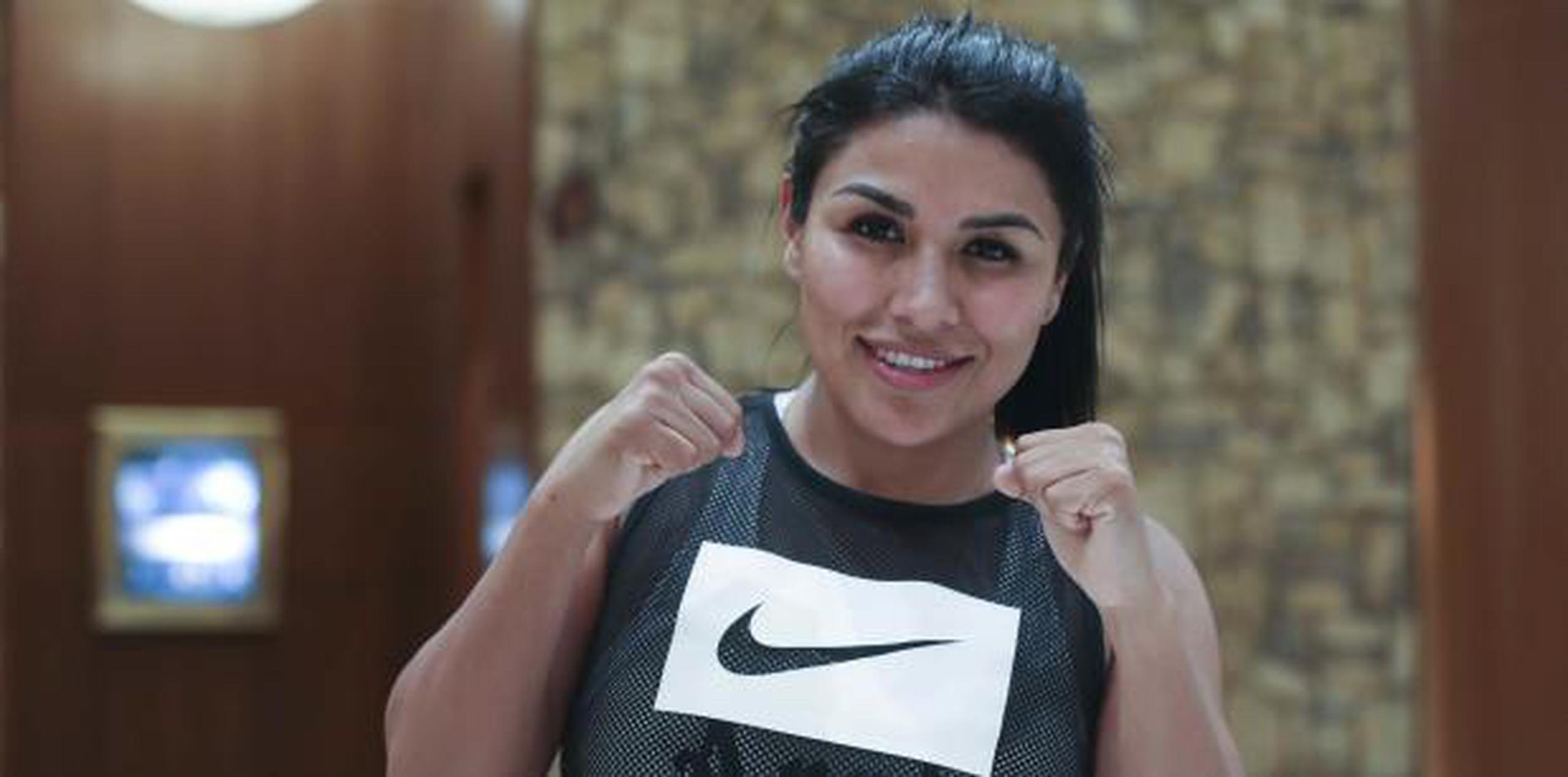 La boxeadora Arely Muciño es la novia del boxeador Tito Acosta. (Vanessa Serra Díaz vanessa.serra@gfrmedia.com)