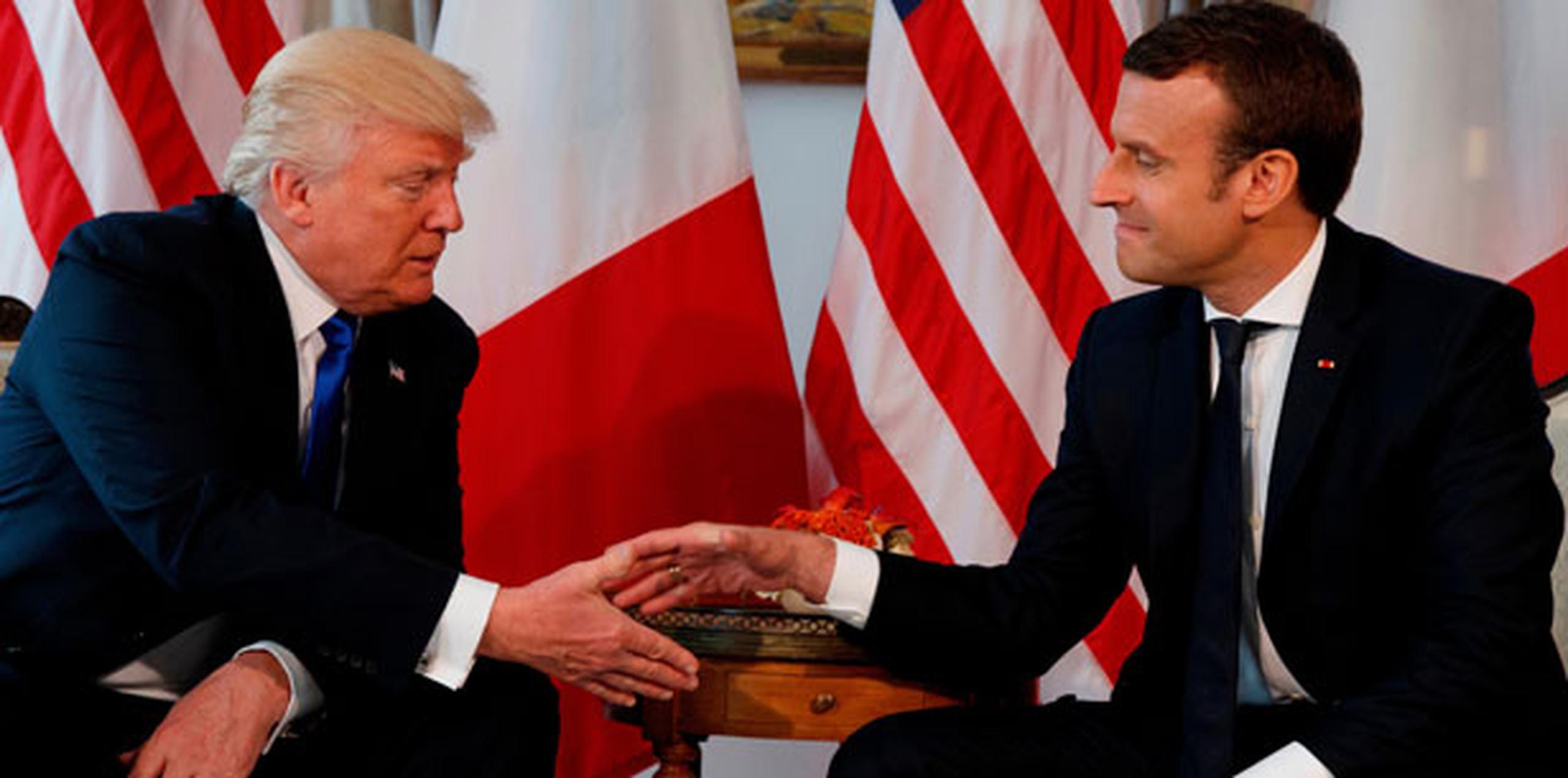 El líder europeo aseguró que él y Trump tienen una relación "muy especial" basándose en las veces que se han visto en persona (AP)