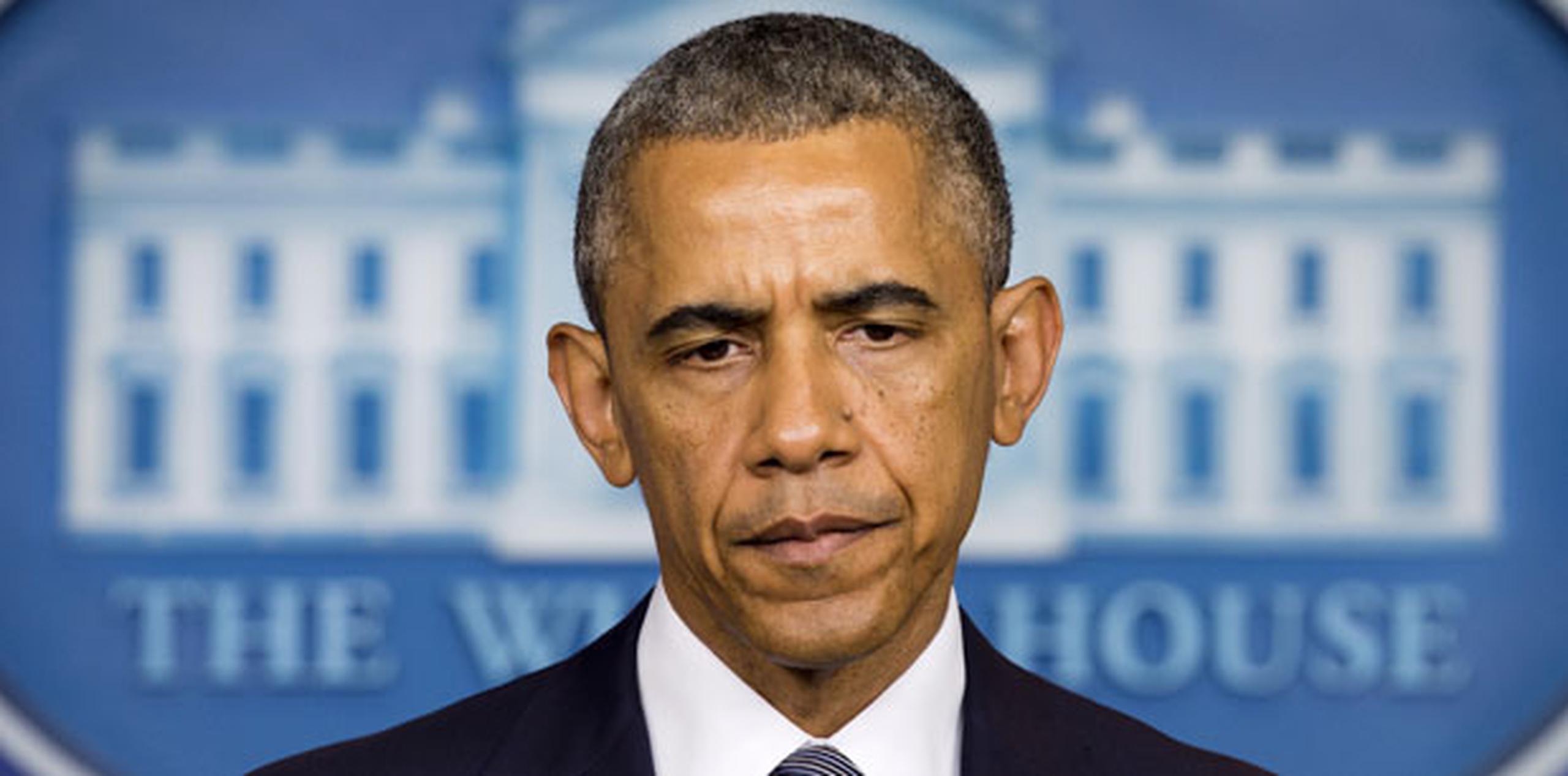 Obama identificó al fallecido como Quinn Lucas Schansman. (AP)