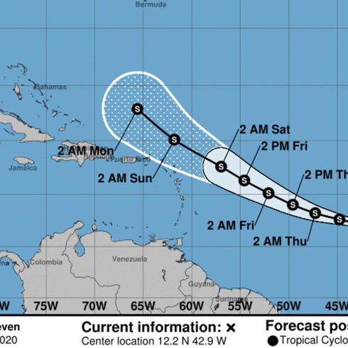 La hora del tiempo: Puerto Rico fuera del cono de incertidumbre de depresión tropical