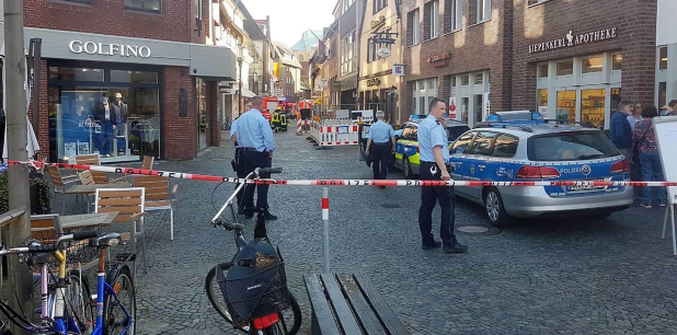 El incidente se reportó en la ciudad de Muenster. (EFE)