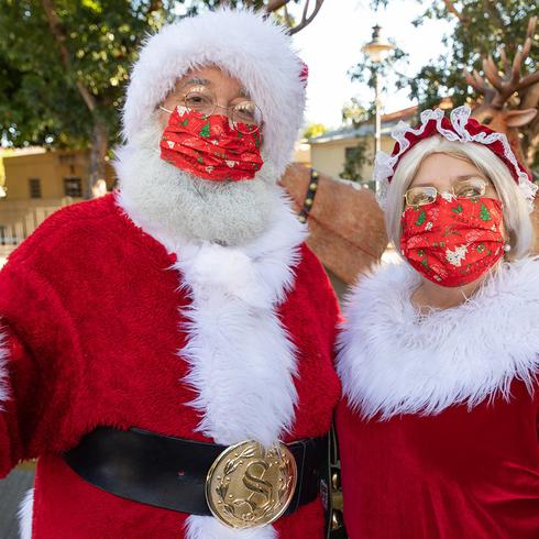 Increíble sorpresa de Santa Claus en Ponce