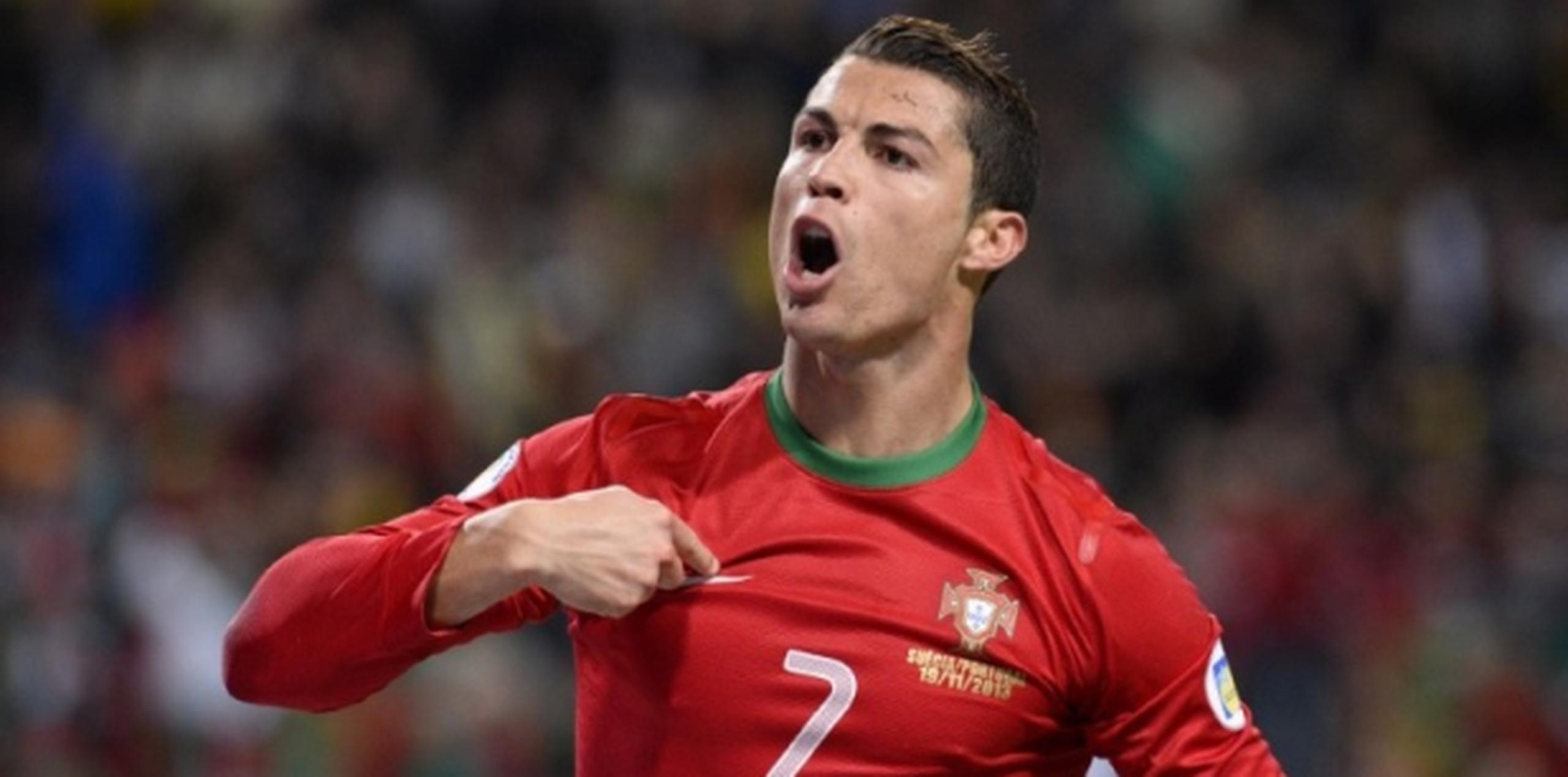 Cristiano Ronaldo será el líder del equipo portugués que tratará de conquistar su primer título internacional en la copa del mundo en Brasil. (Archivo)
