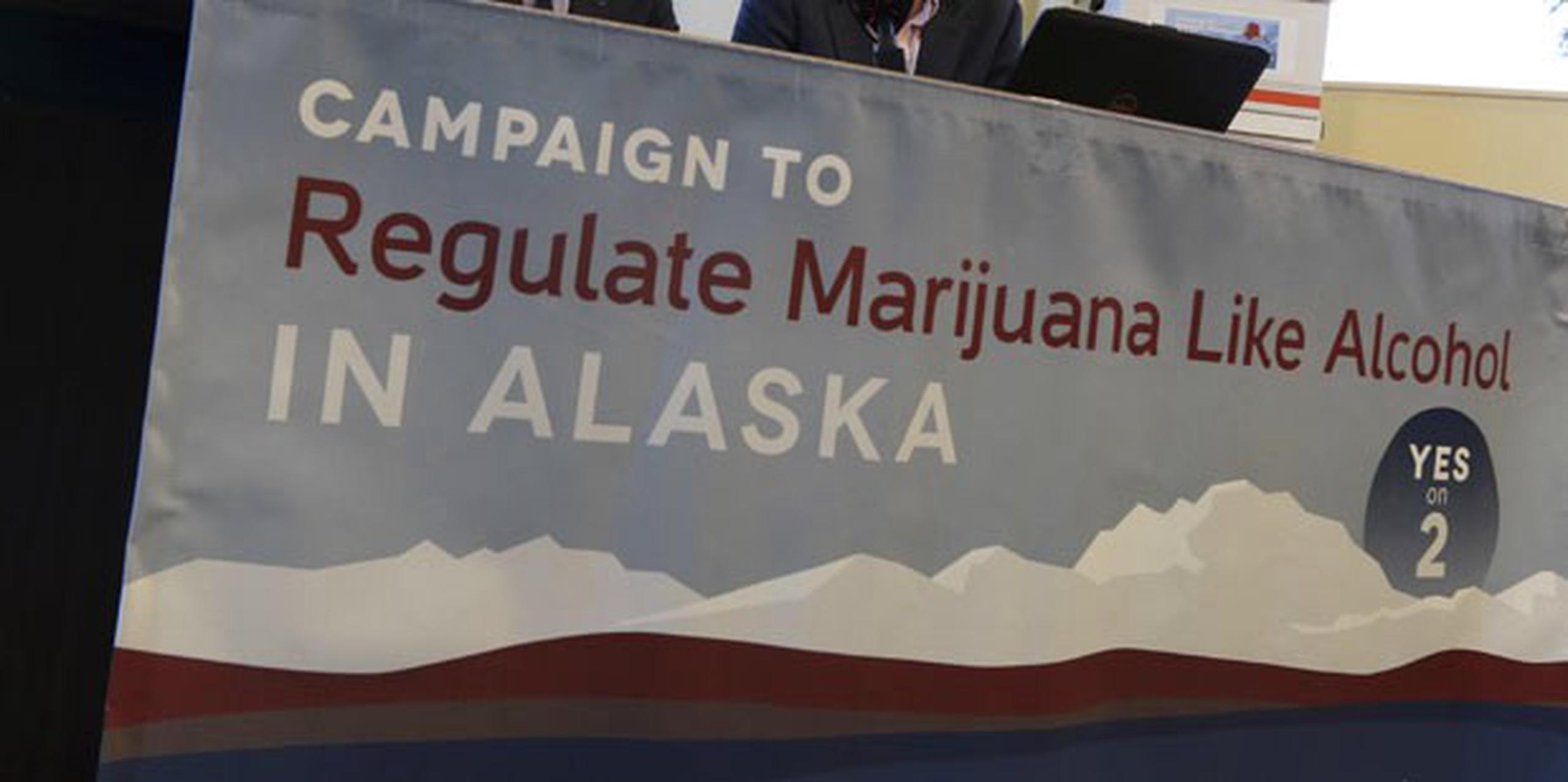 Alaska y Oregón respaldaron con un 52 % y un 55 % de los votos la posesión, el cultivo y la venta de marihuana a mayores de 21 años.(AP Photo/Ted S. Warren)

