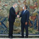 Felipe VI recibe a Pedro Pierluisi durante visita en España