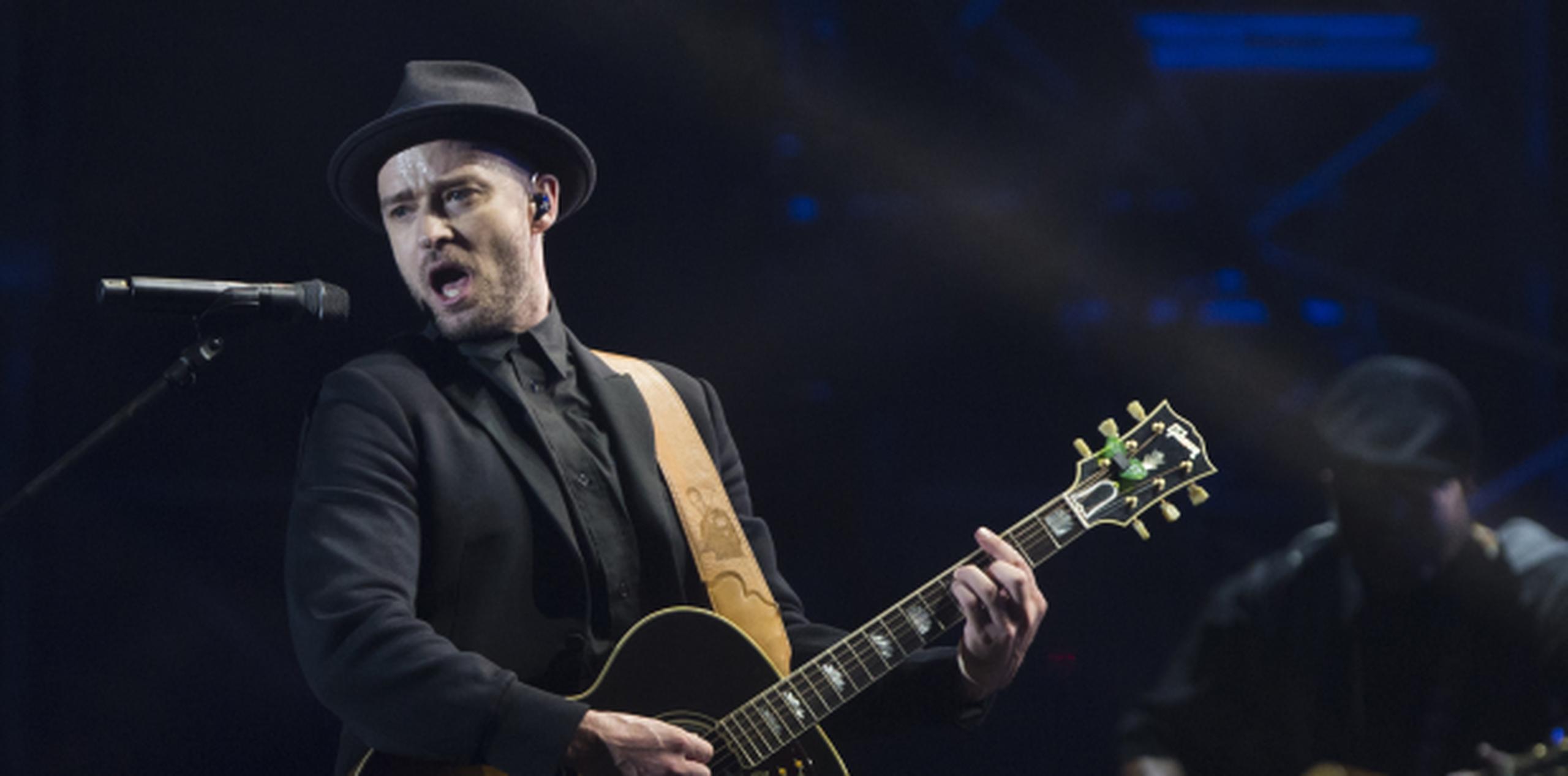 Este año, Justin Timberlake actuará durante el descanso del Super Bowl. (EFE / Orlando Barría)