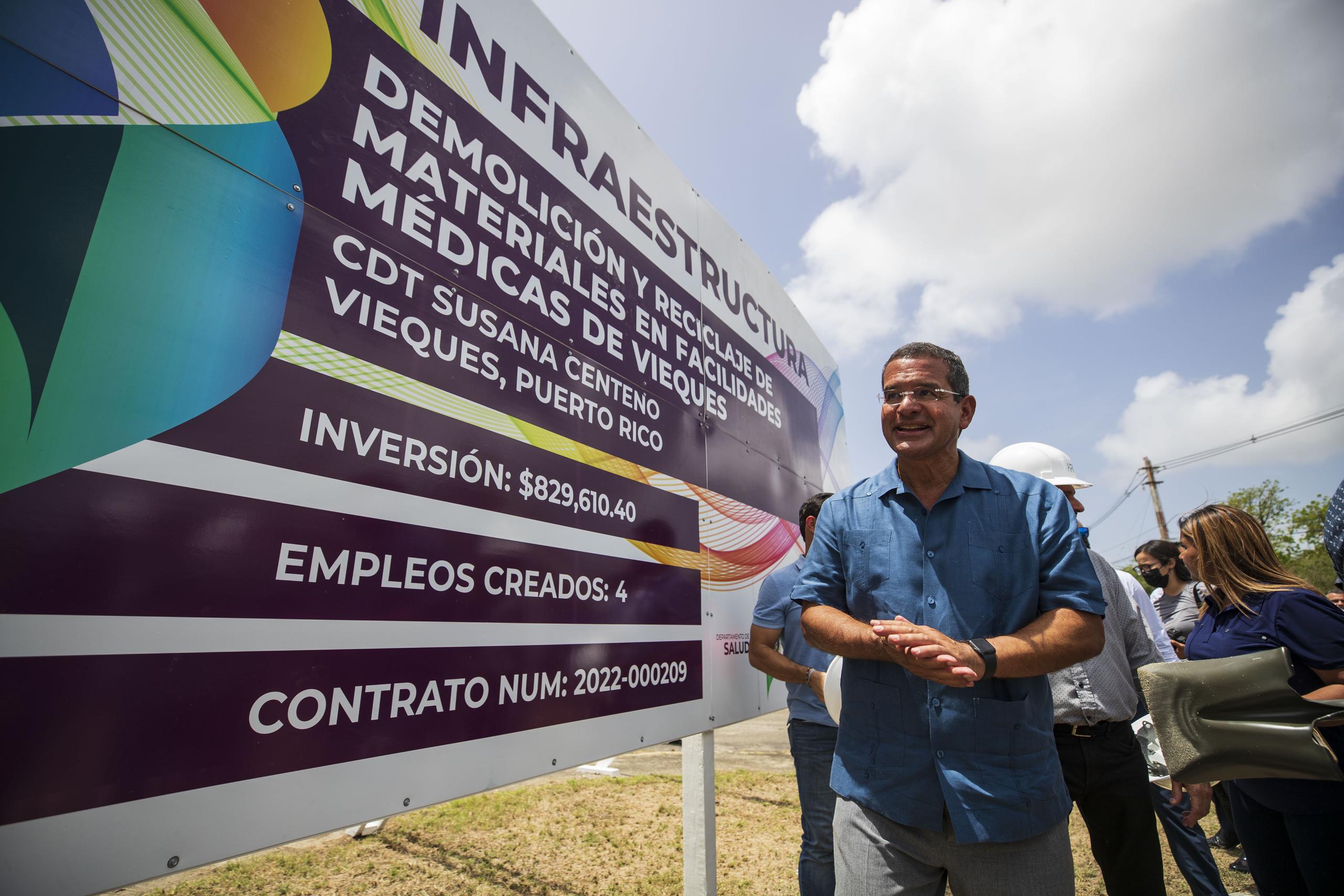Fue el 20 de febrero pasado que Pedro Pierluisi anunció que ya se había firmado el contrato entre la empresa Caribe Tecno, el municipio y la Autoridad para el Financiamiento de la Infraestructura para construir en tres fases el nuevo centro hospitalario de Vieques.