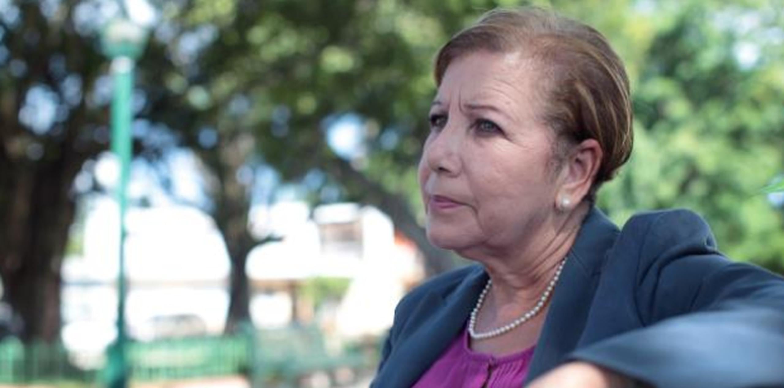 La alcaldesa de Loíza, Julia Nazario Fuentes anunció las medidas. (Archivo)