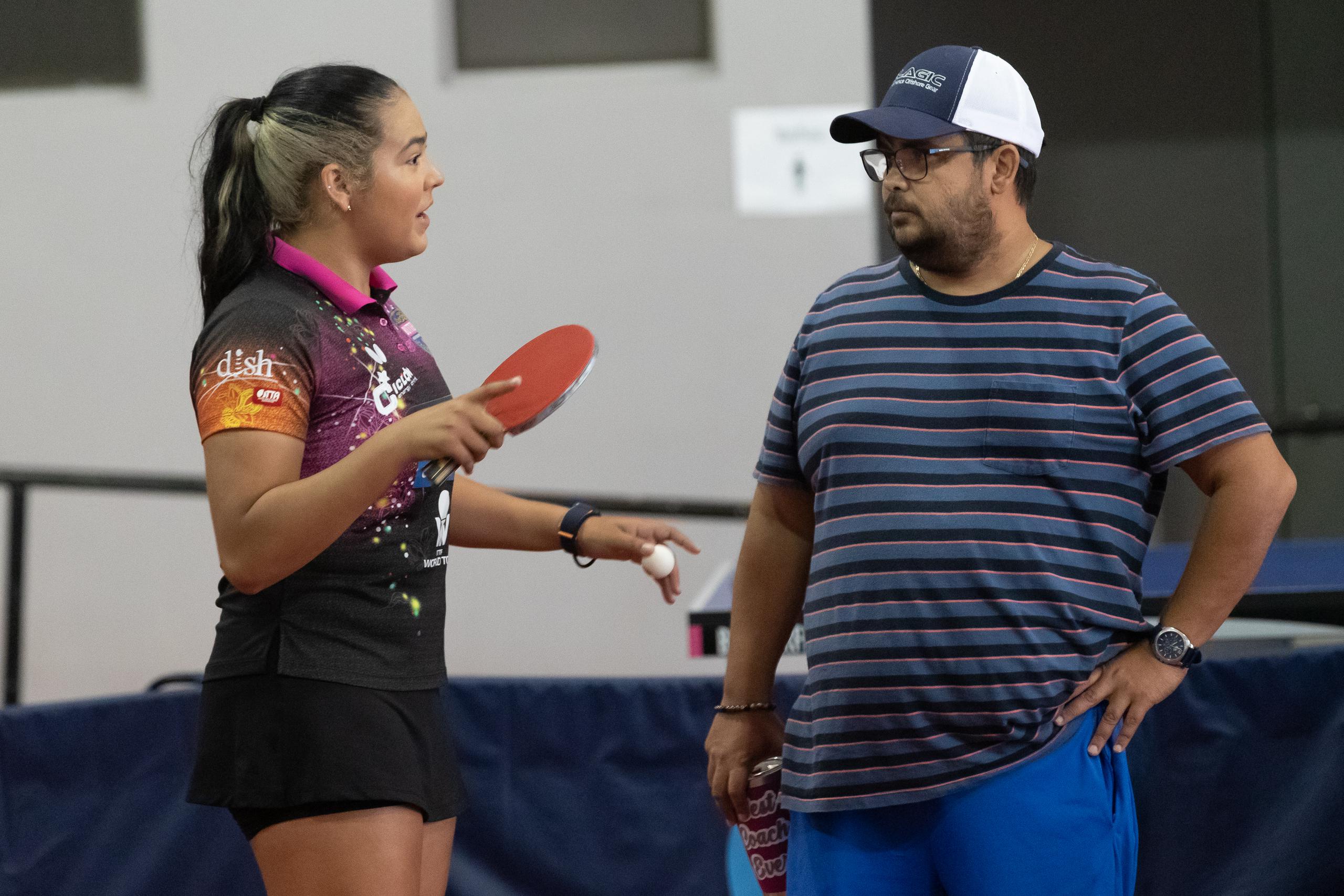 Adriana Díaz y su padre, Bladimir Díaz, dirán presente en las Olimpiadas de Tokio junto a Melanie Díaz y Brian Afanador.