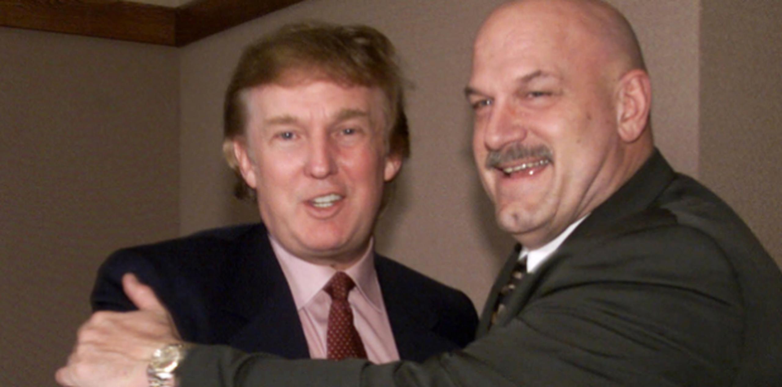 Trump y Ventura han compartido en el pasado, como demuestra esta foto del año 2000. (AP)