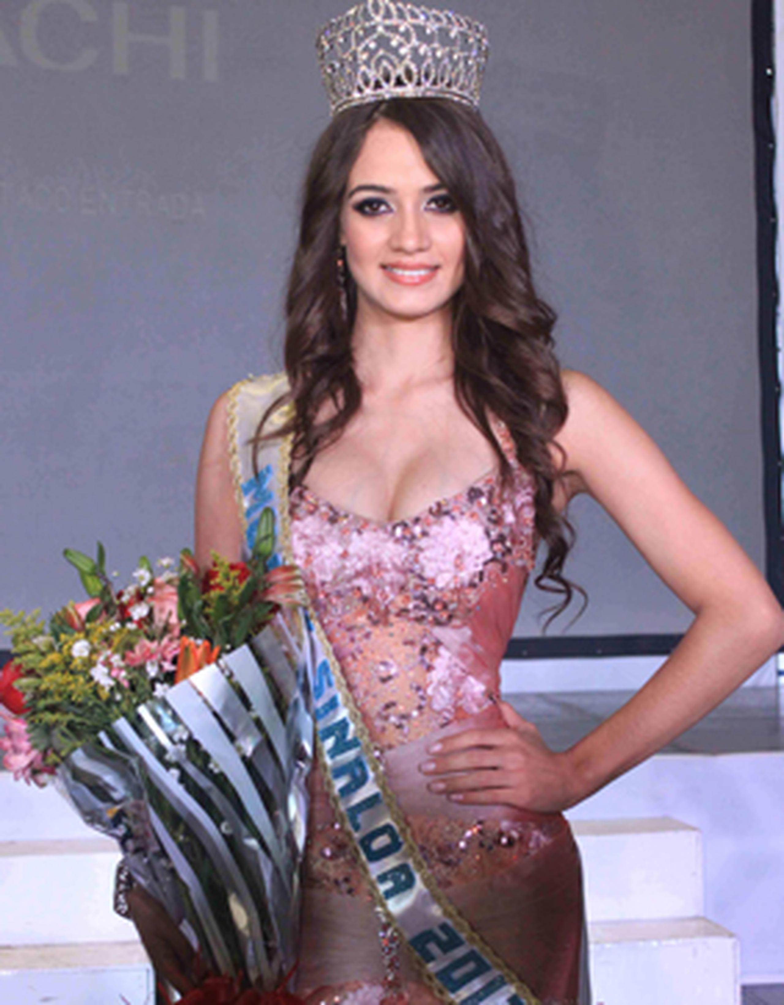 Flores fue ganadora del certamen Mujer Sinaloa 2012 en febrero. (AP)