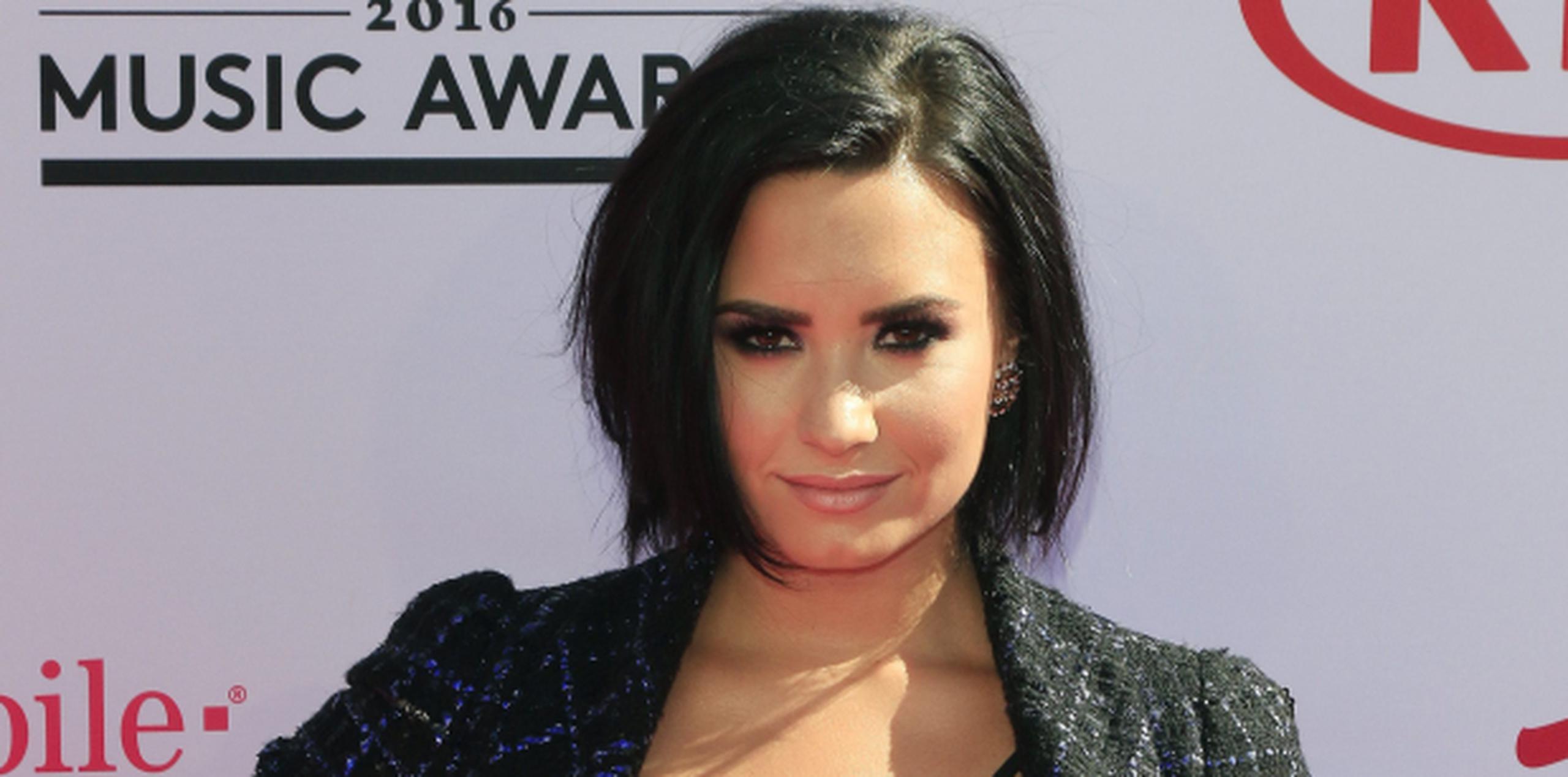 Esta no es la primera vez que Lovato asombra a sus seguidores. (Archivo)