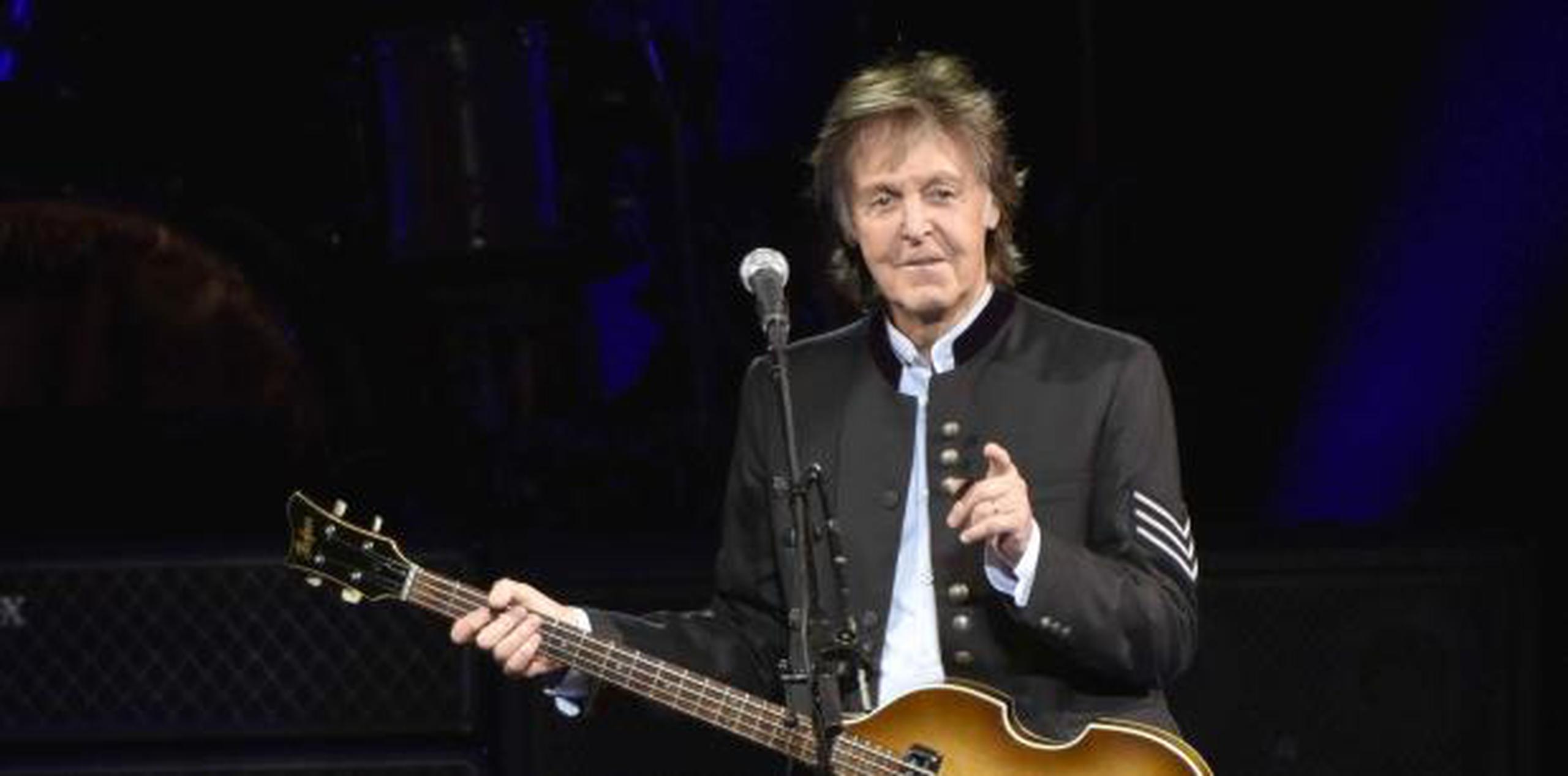 Paul McCartney cumplió 76 años el lunes. (AP)