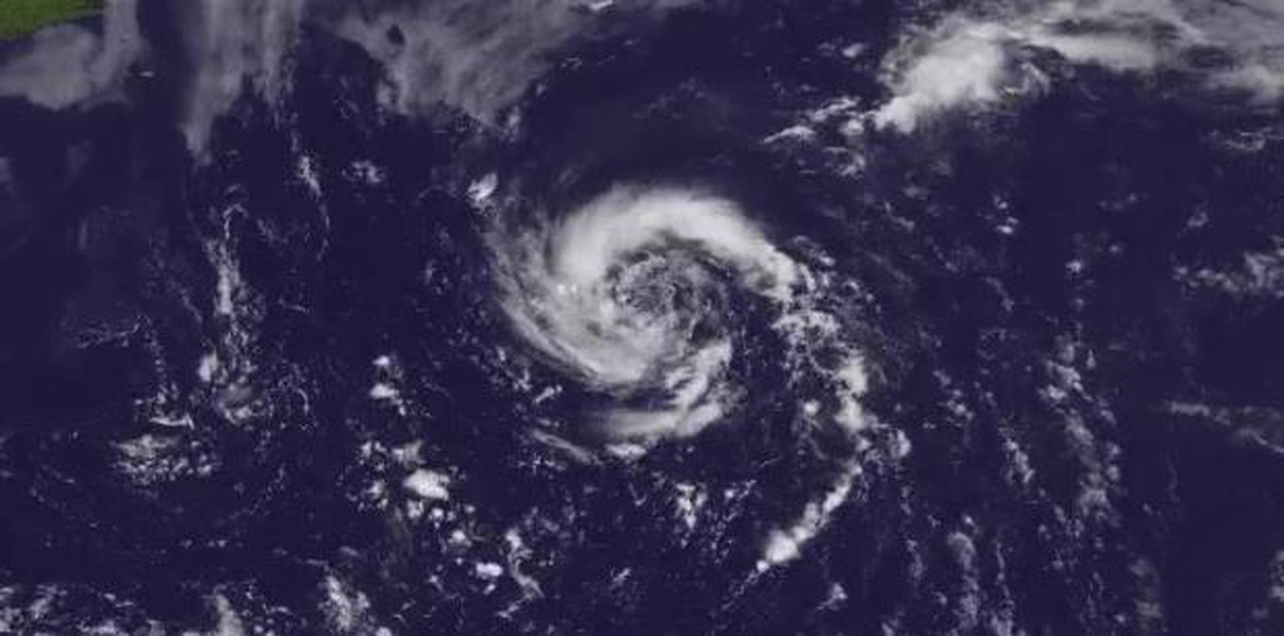 Imagen de satélite de Debby. (NOAA)