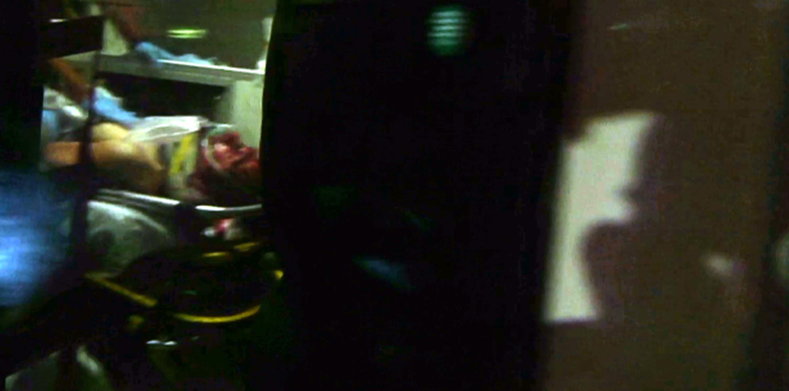 Dzhokhar Tsarnaev se había parapetado en una lancha almacenada en un vecindario de Watertown. (AP)
