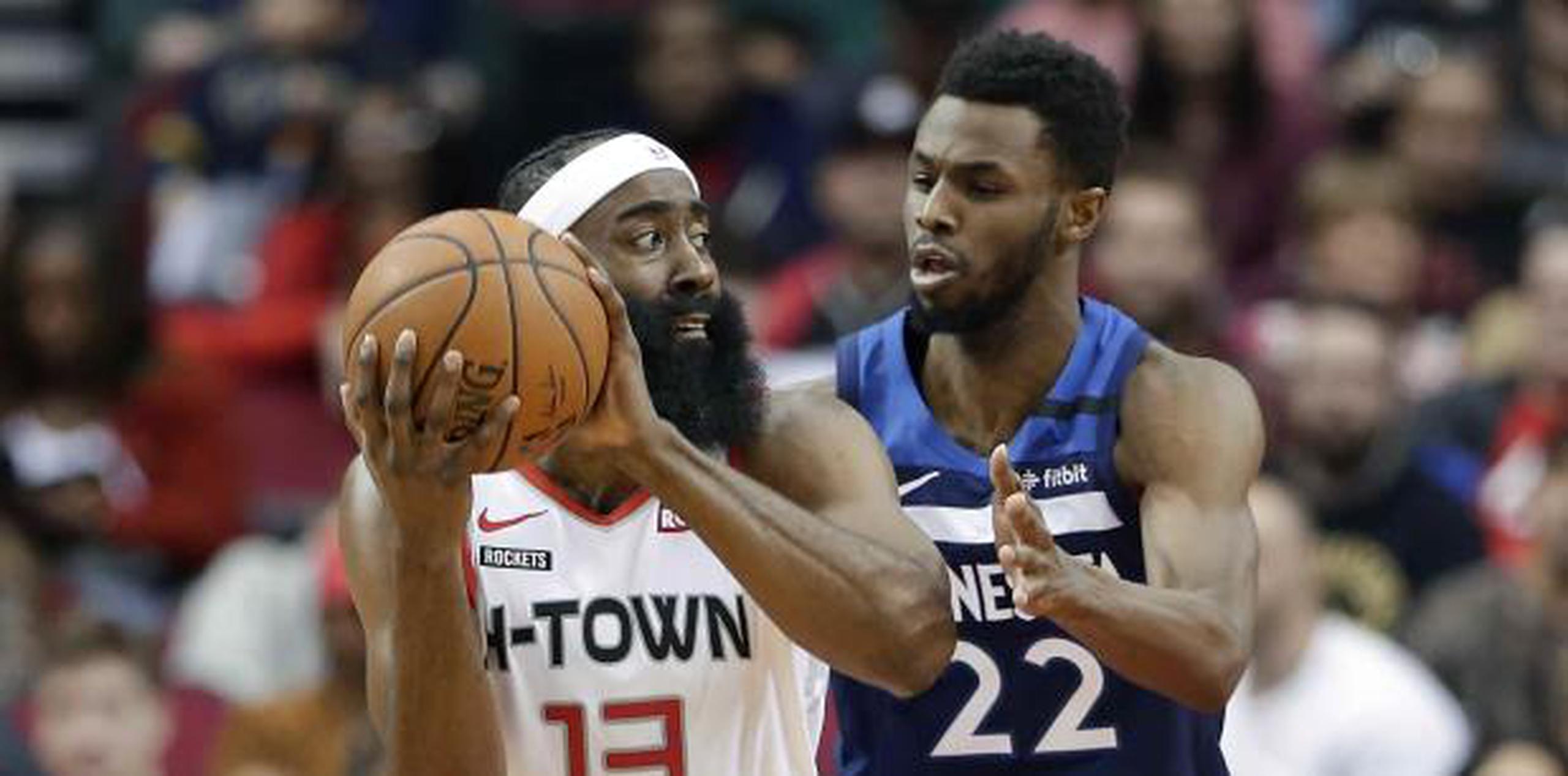 James Harden es el séptimo jugador más joven en la historia de la NBA en llegar a los 20,000 puntos en su carrera. (AP / Michael Wyke)