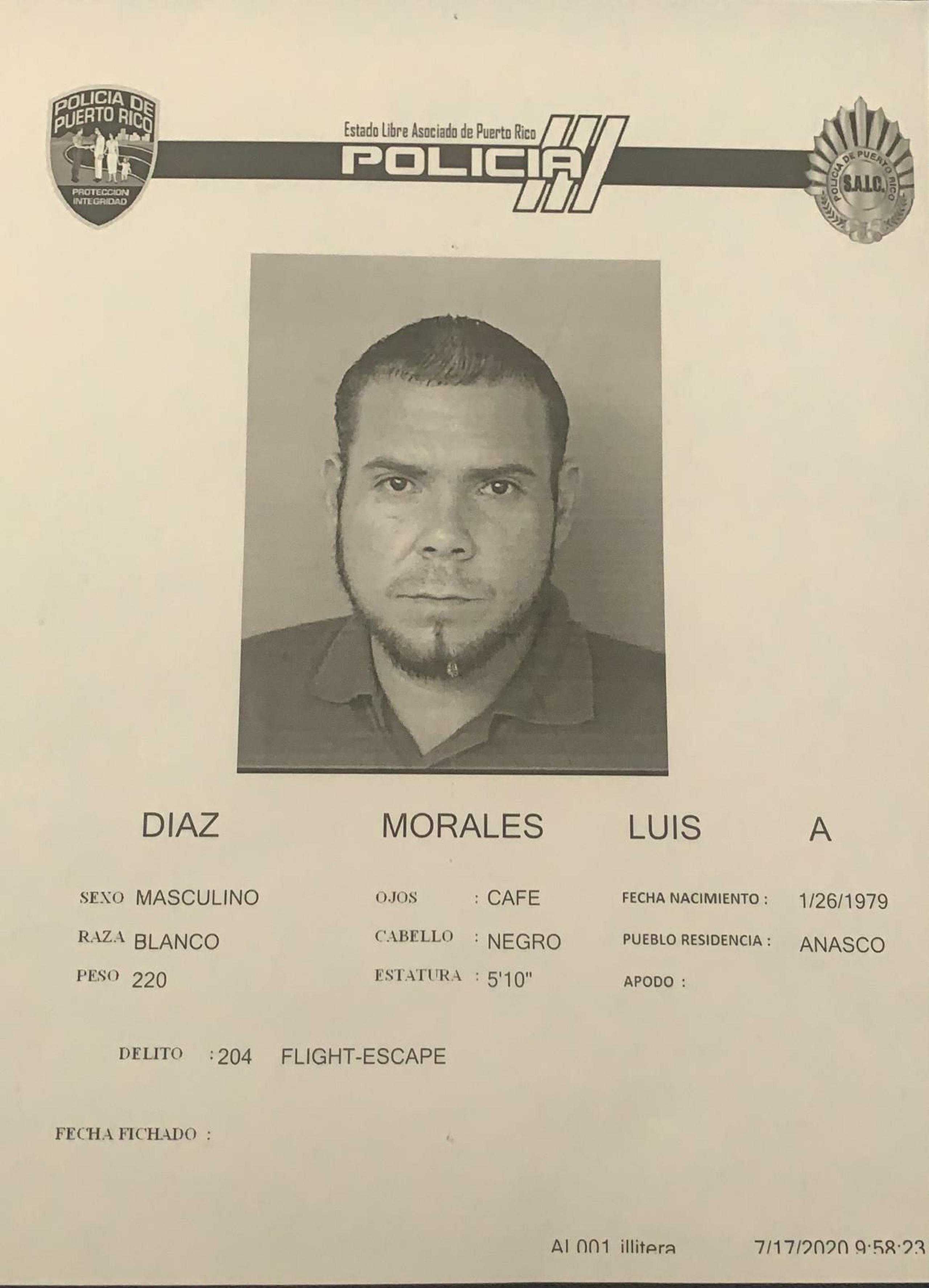 Luis A. Díaz Morales enfrenta cargos por maltrato a persona de edad avanzada, indicó la Policía.