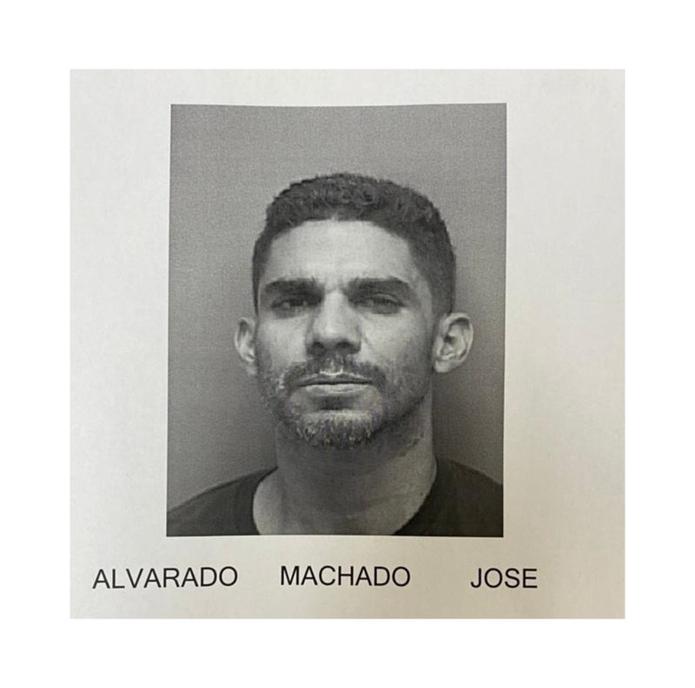 Ficha de José Alvarado Machado suministrada por el Negociado de la Policía