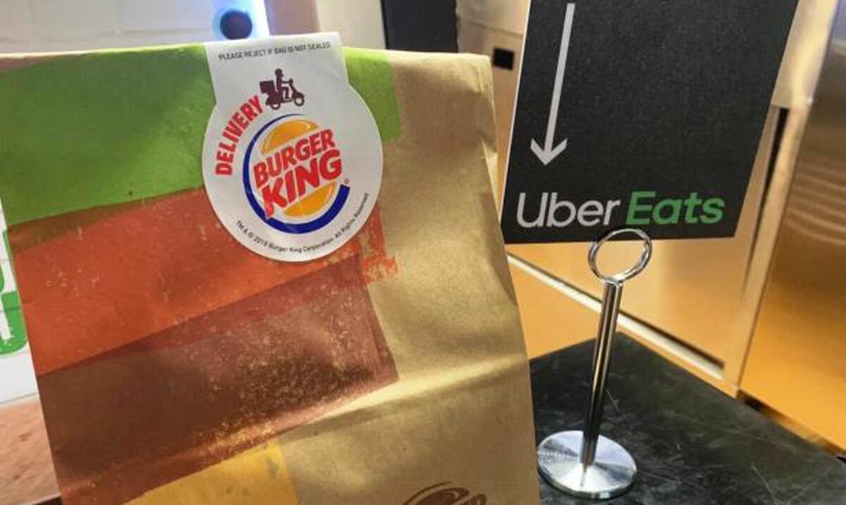 Uber Eats iniciará entregas de Burger King Primera Hora