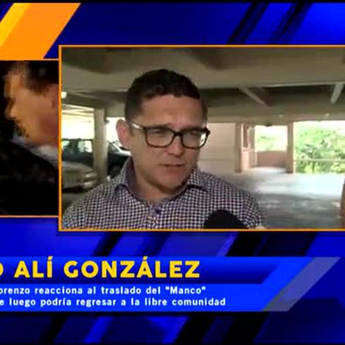 Ahmed Alí González habla de la salida de "El Manco" de la cárcel