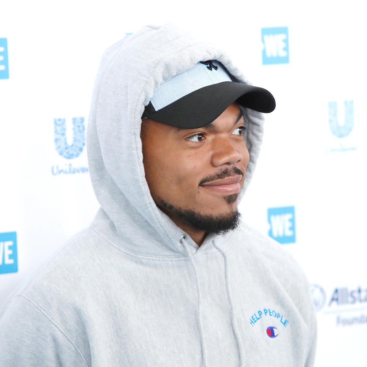 Chance the rapper champion hoodie top