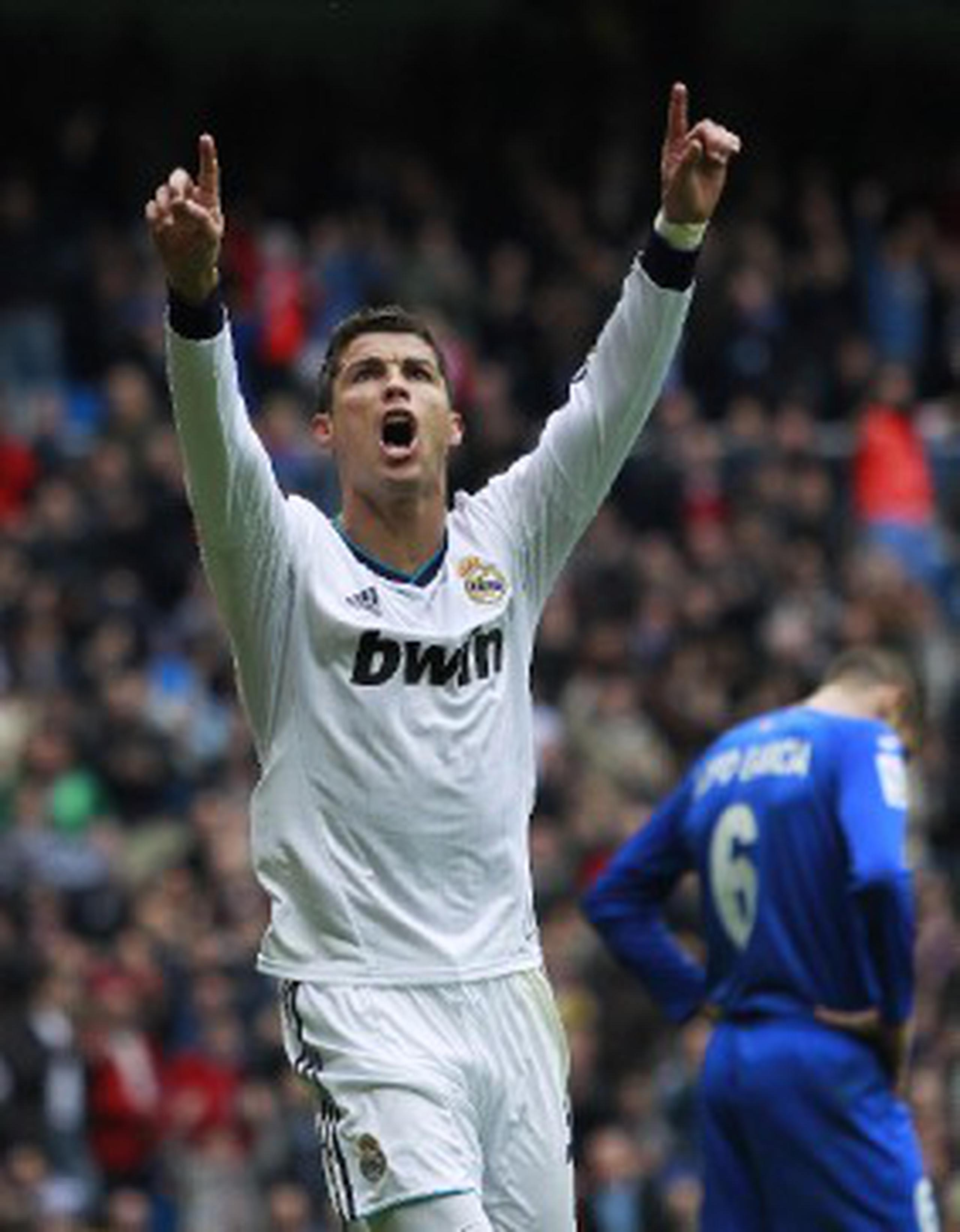 Cristiano Ronaldo marcó tres goles en diez minutos. (Prensa Asociada/Andres Kudacki)