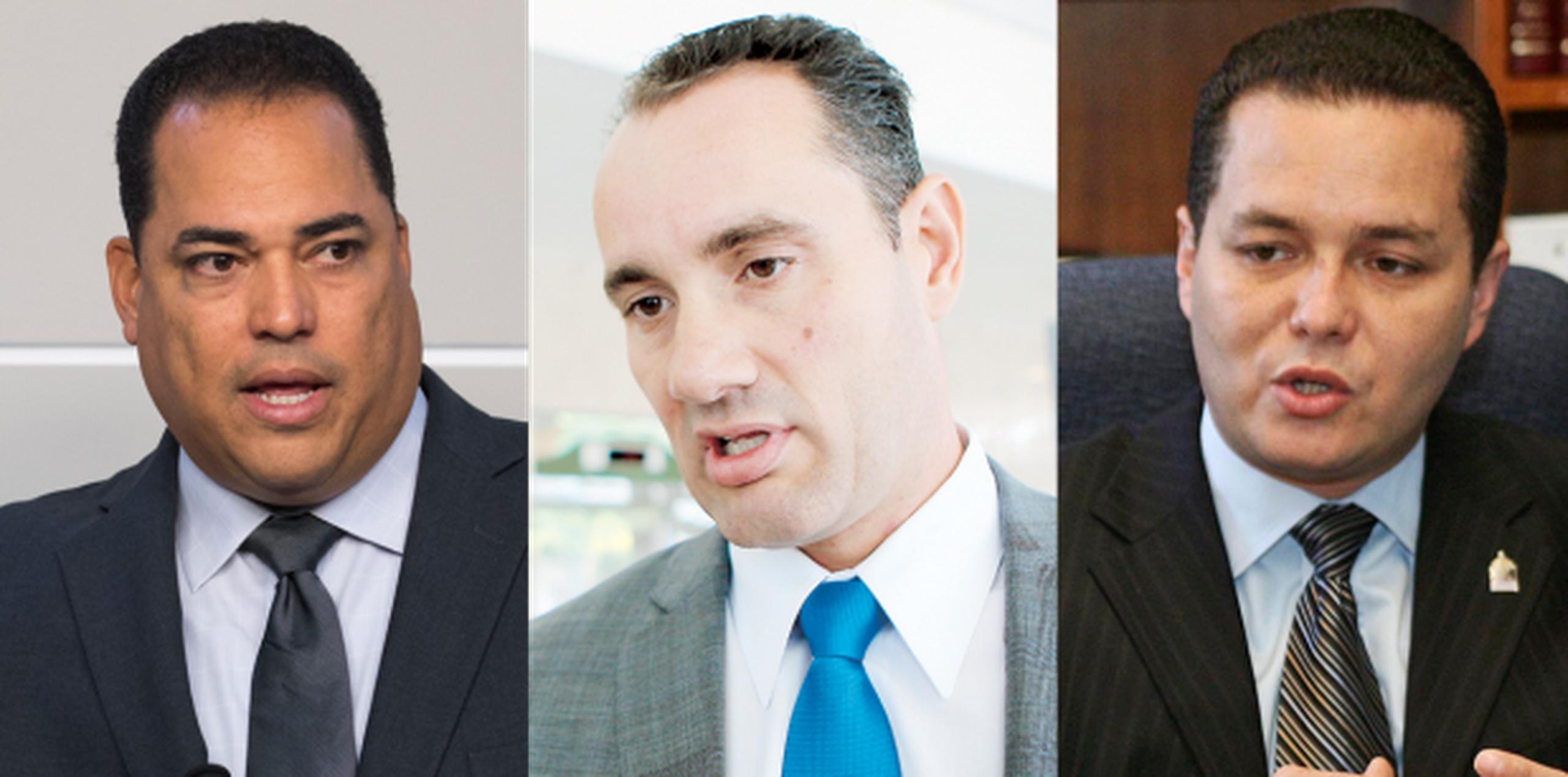 Carmelo Ríos, Tony Soto, y Ángel Pérez podrían competir en la elección especial en julio o agosto. (Archivo)