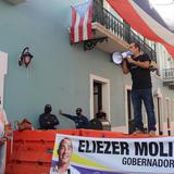 Eliezer Molina cierra su campaña en el Viejo San Juan