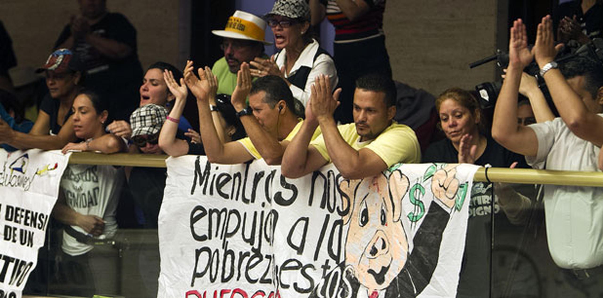 La consideración de la medida en la Legislatura generó manifestaciones esta semana. (Para Primera Hora/ Xavier García)