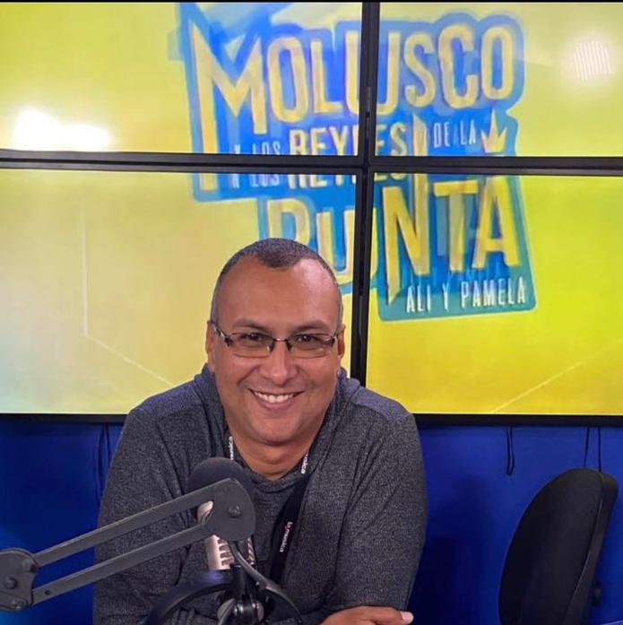 El productor Felipe Quiñones del programa Molusco y Los Reyes de la Punta.