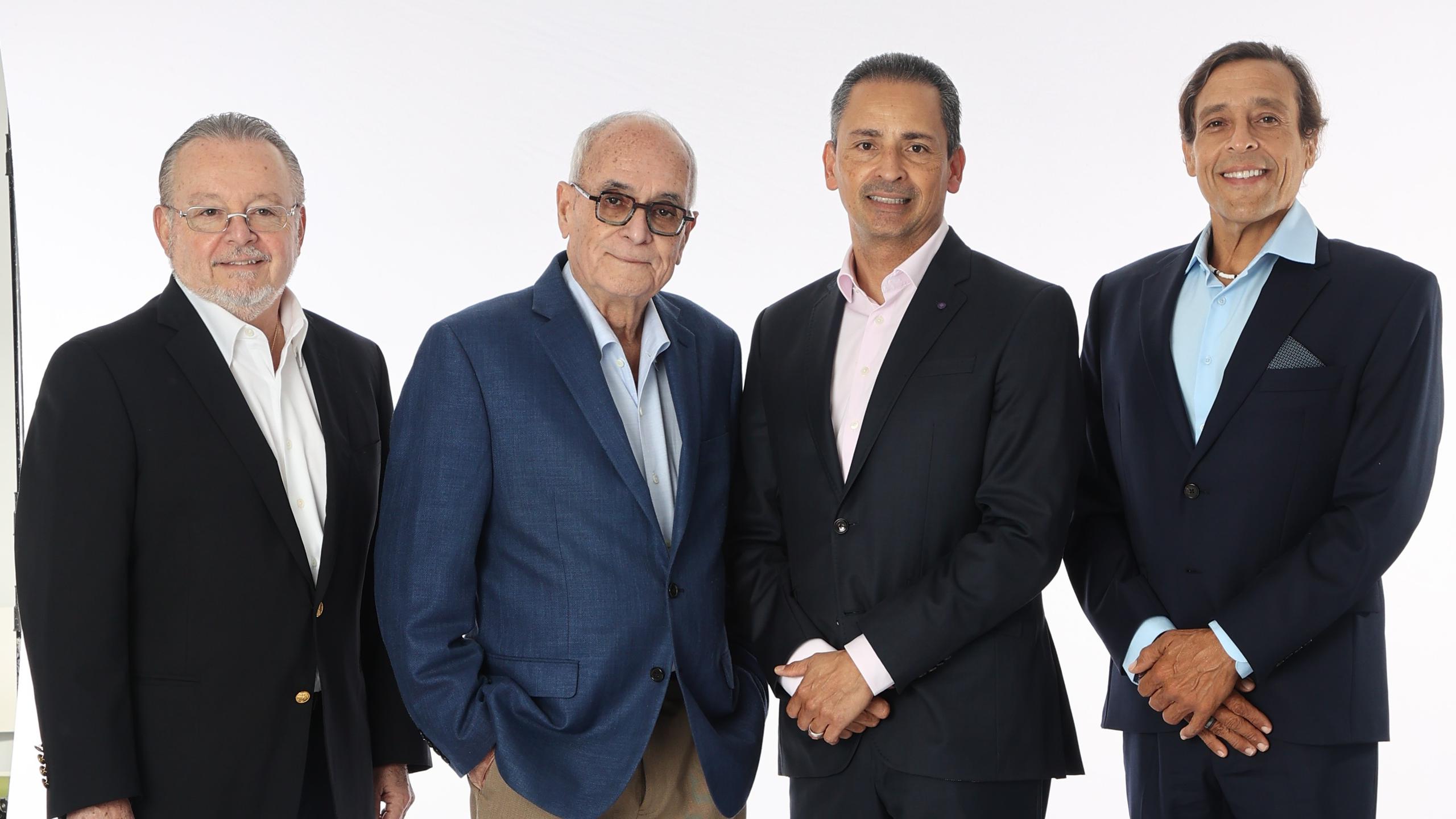 From left to right:  Iván López, chief financial officer (CFO); Jaime Figueroa, chief executive officer (CEO); Dr. Martty Martínez Fraticelli, president and chief pharmacy officer(CPO); Herminio Correa, chief information officer (CIO).