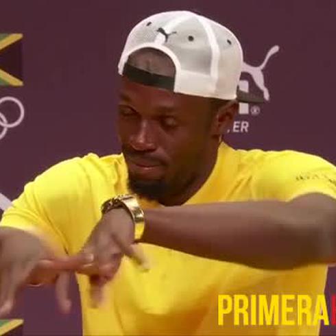 Periodista le rapea a Bolt