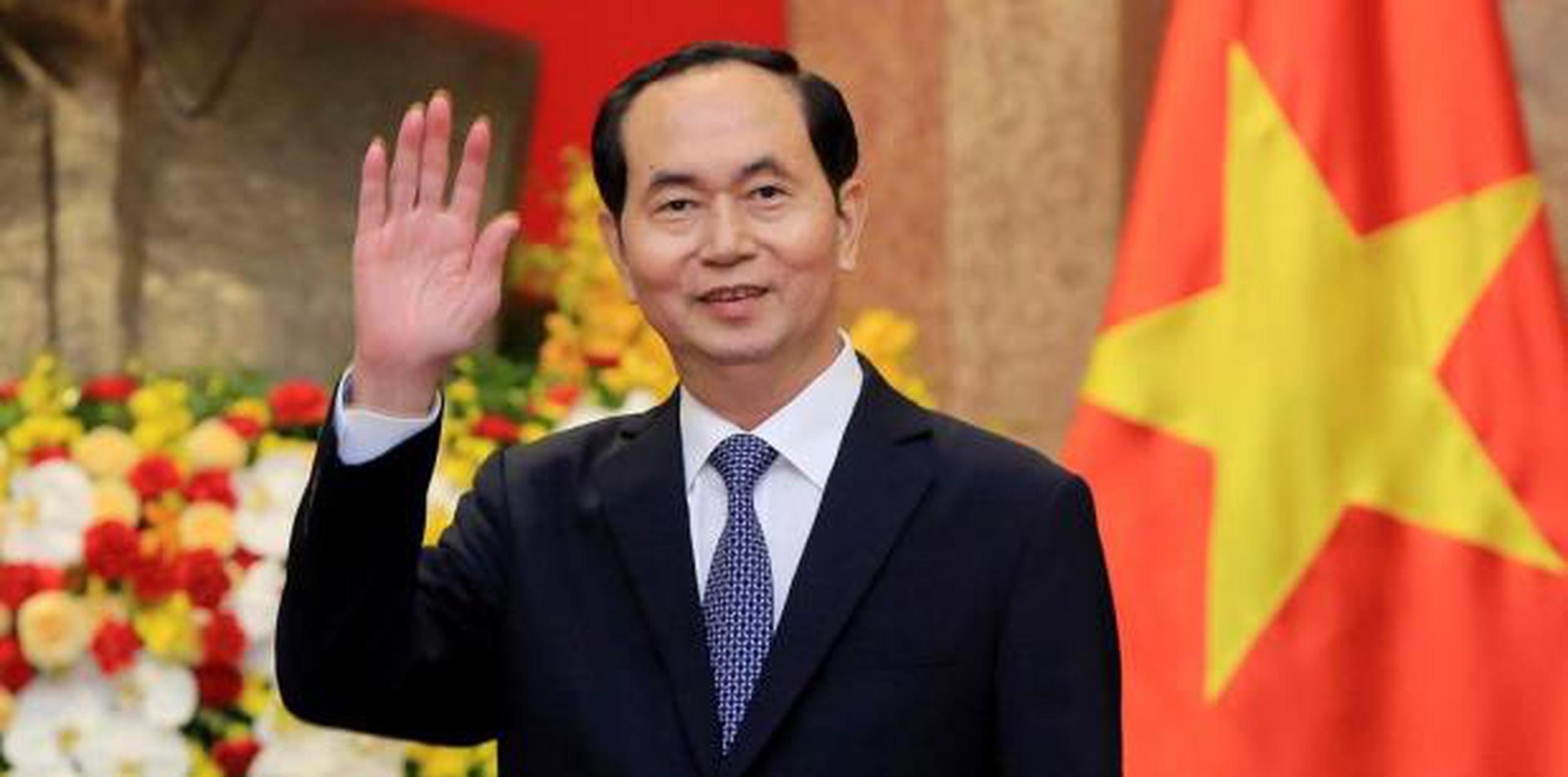 Tran Dai Quang fue el número dos del país después del líder del Partido Comunista en el poder. (AP)