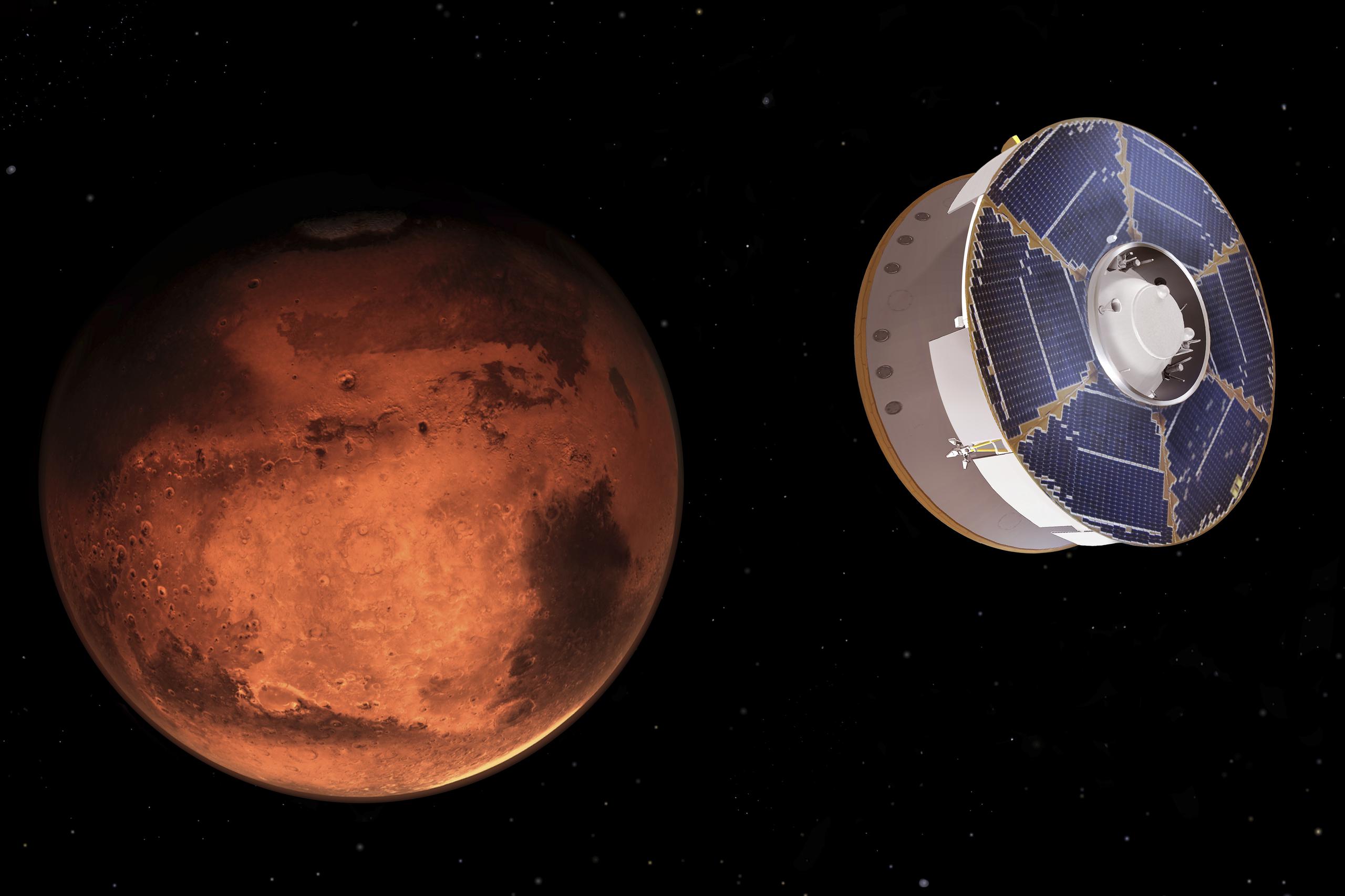 La publicación ofrece una descripción técnica de una misión a Marte proyectada para la década de 1980.