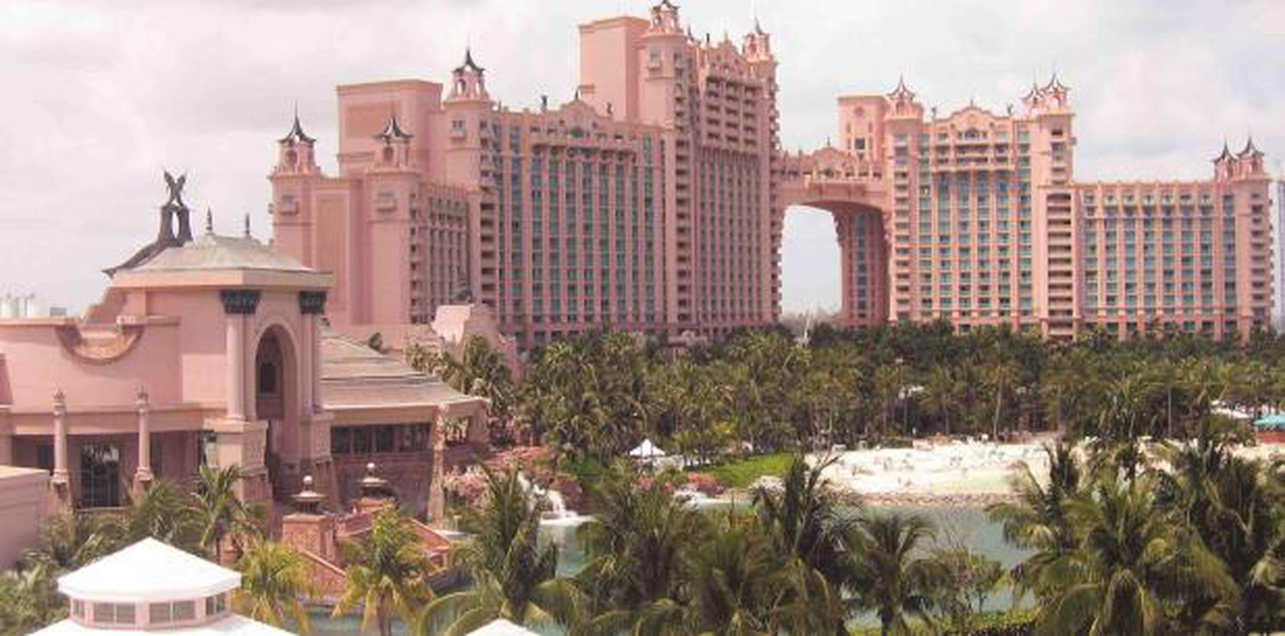 Hotel Atlantis, en Las Bahamas. (Archivo)