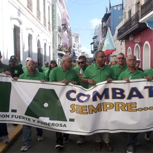 La Unión Independiente Auténtica marcha hasta La Fortaleza