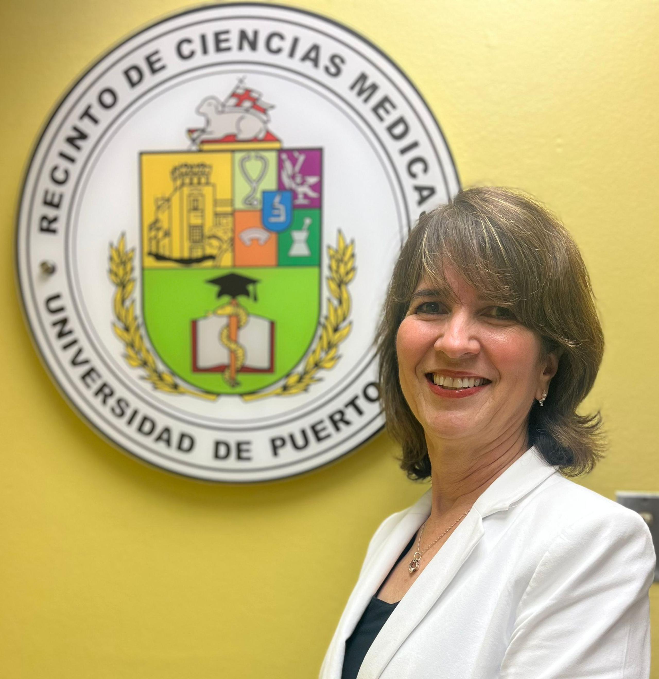 La doctora Dharma Vázquez, rectora interina del Recinto de Ciencias Médicas de la UPR.